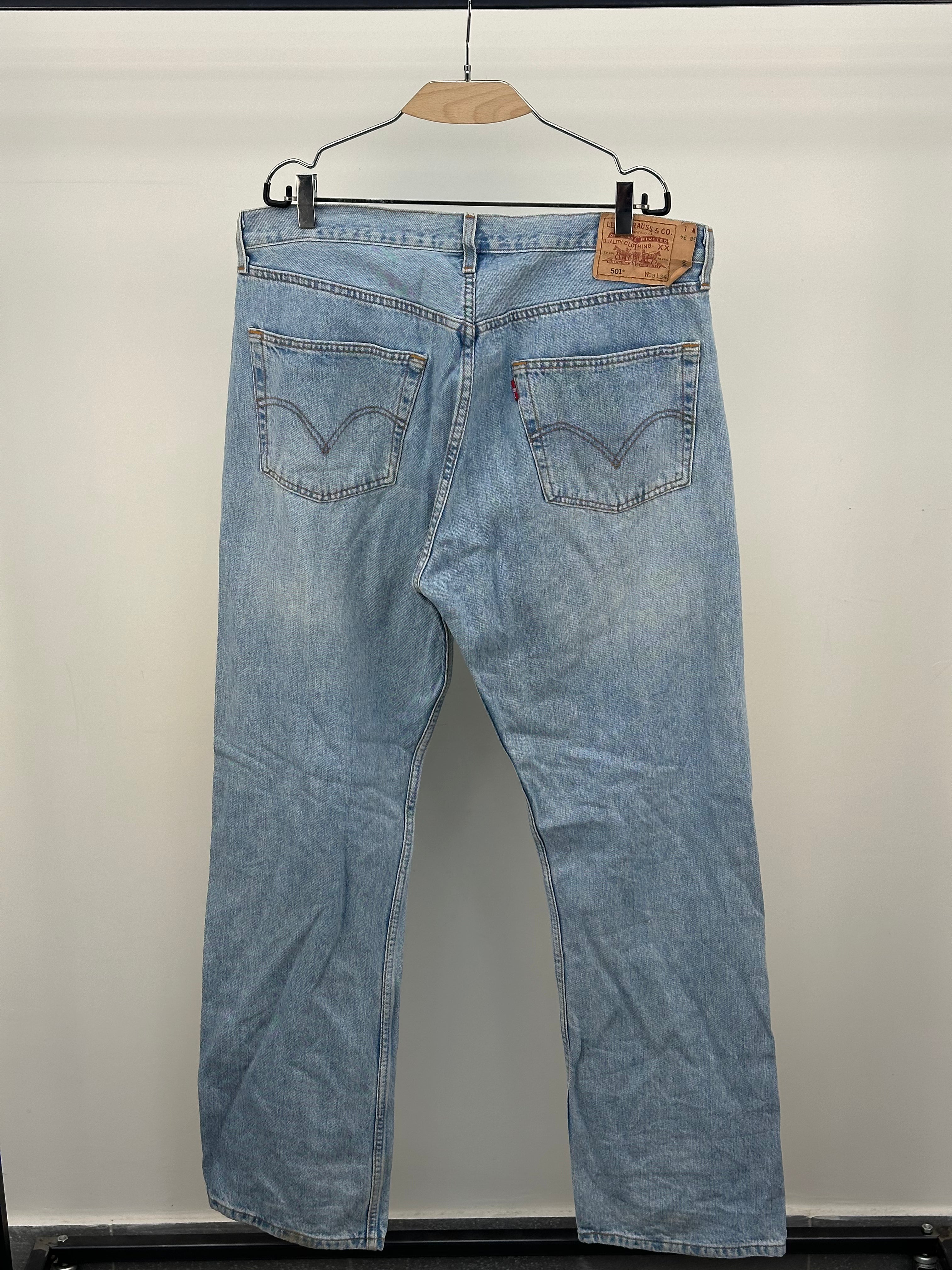 LEVI'S 501 TAGLIA: 52 = W38 L 34