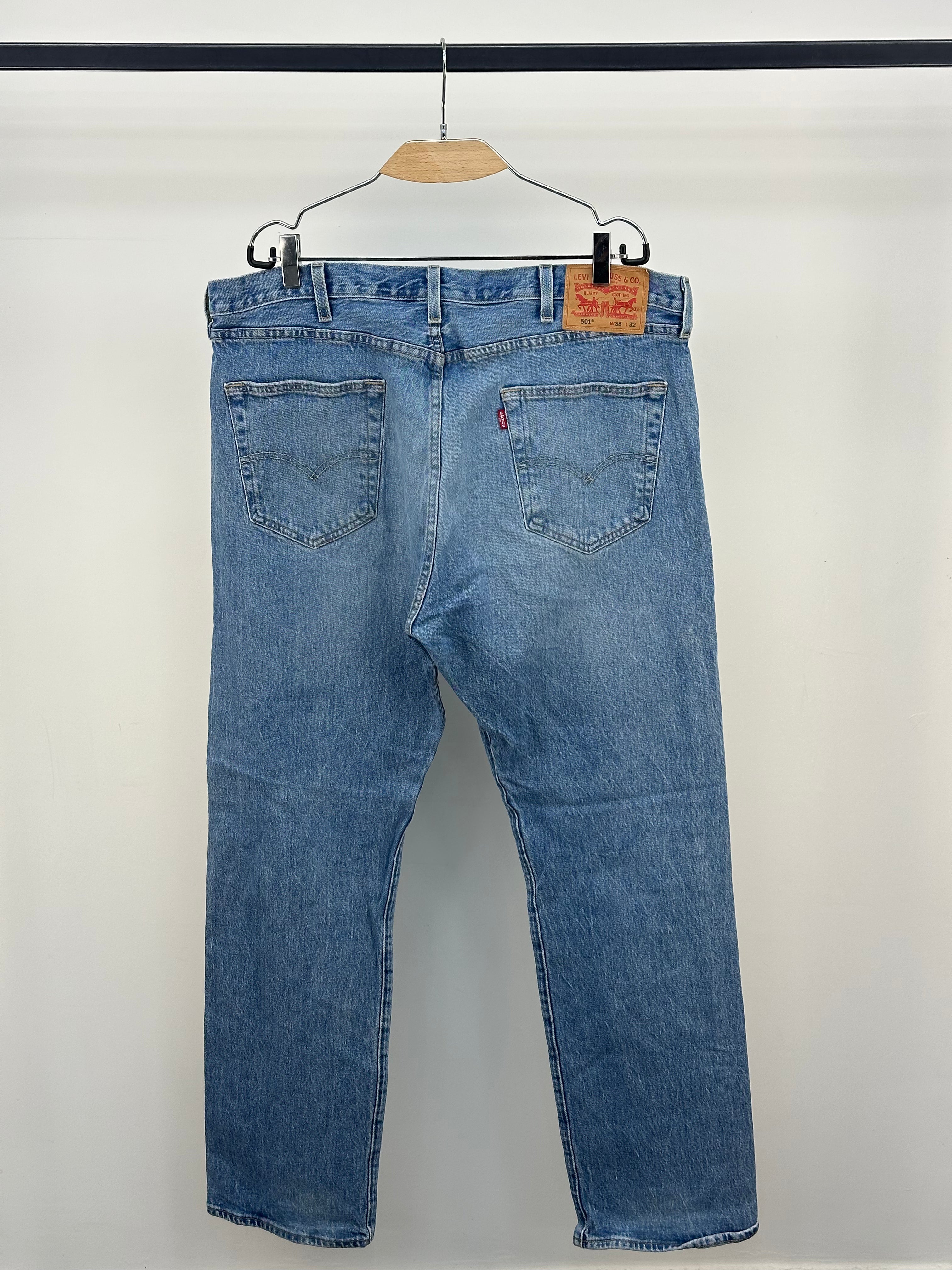LEVI'S 501 TAGLIA: 52 = W38 L 32