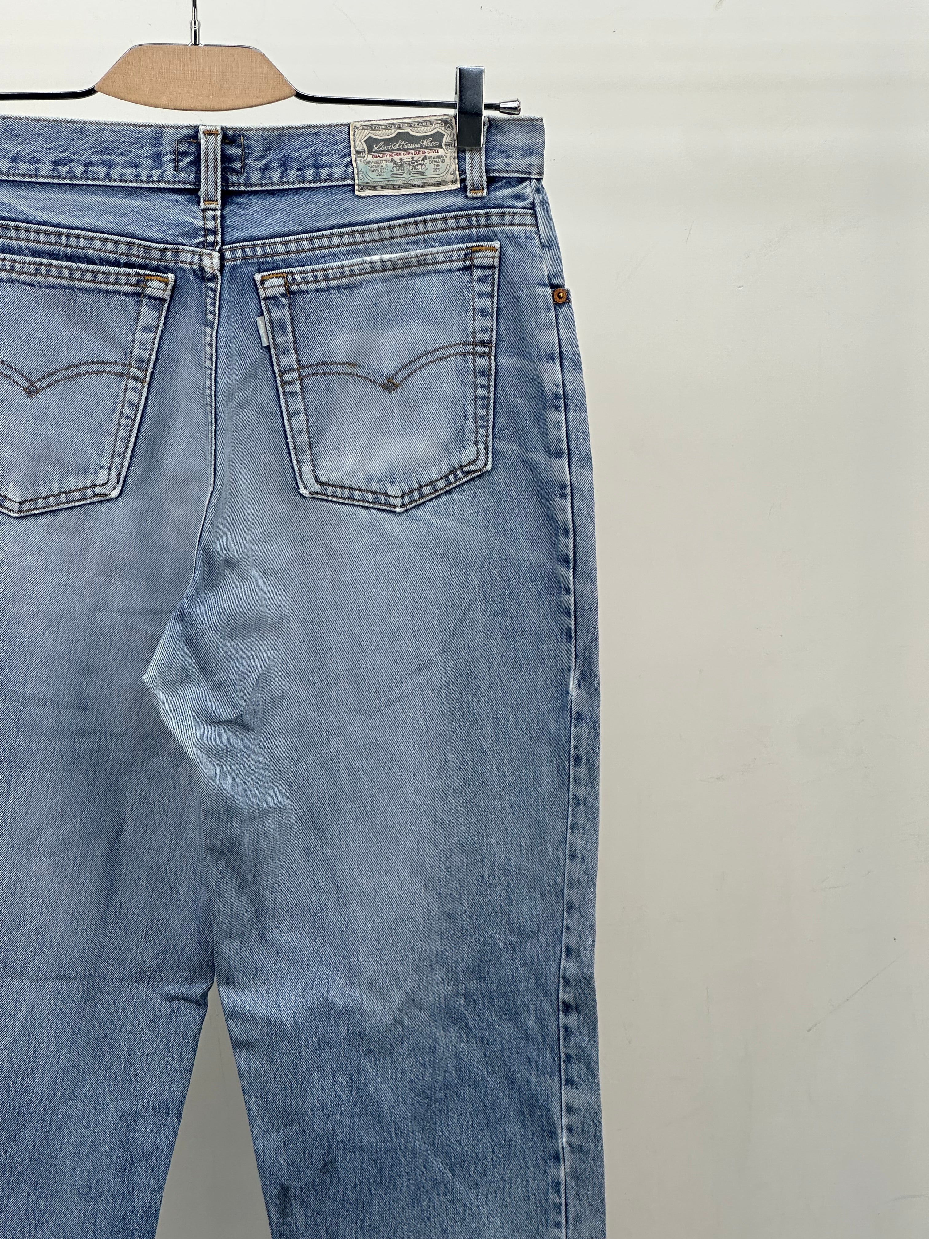 LEVI'S 716 PREMIUM QUALITY VINTAGE TAGLIA: 47 ITA = W33 L32