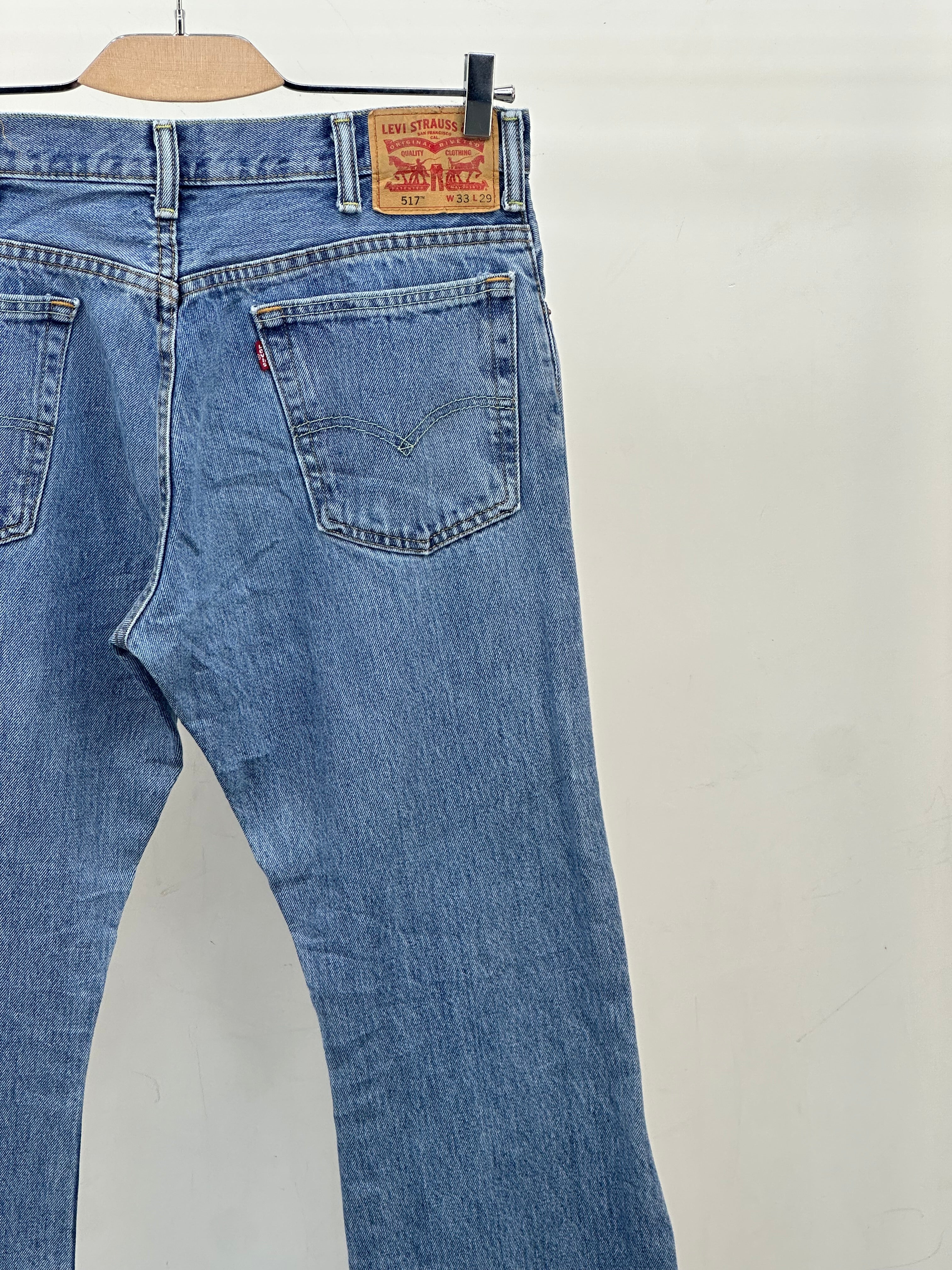LEVI'S 517 SLIM FIT TAGLIA: 47 ITA = W33 L29