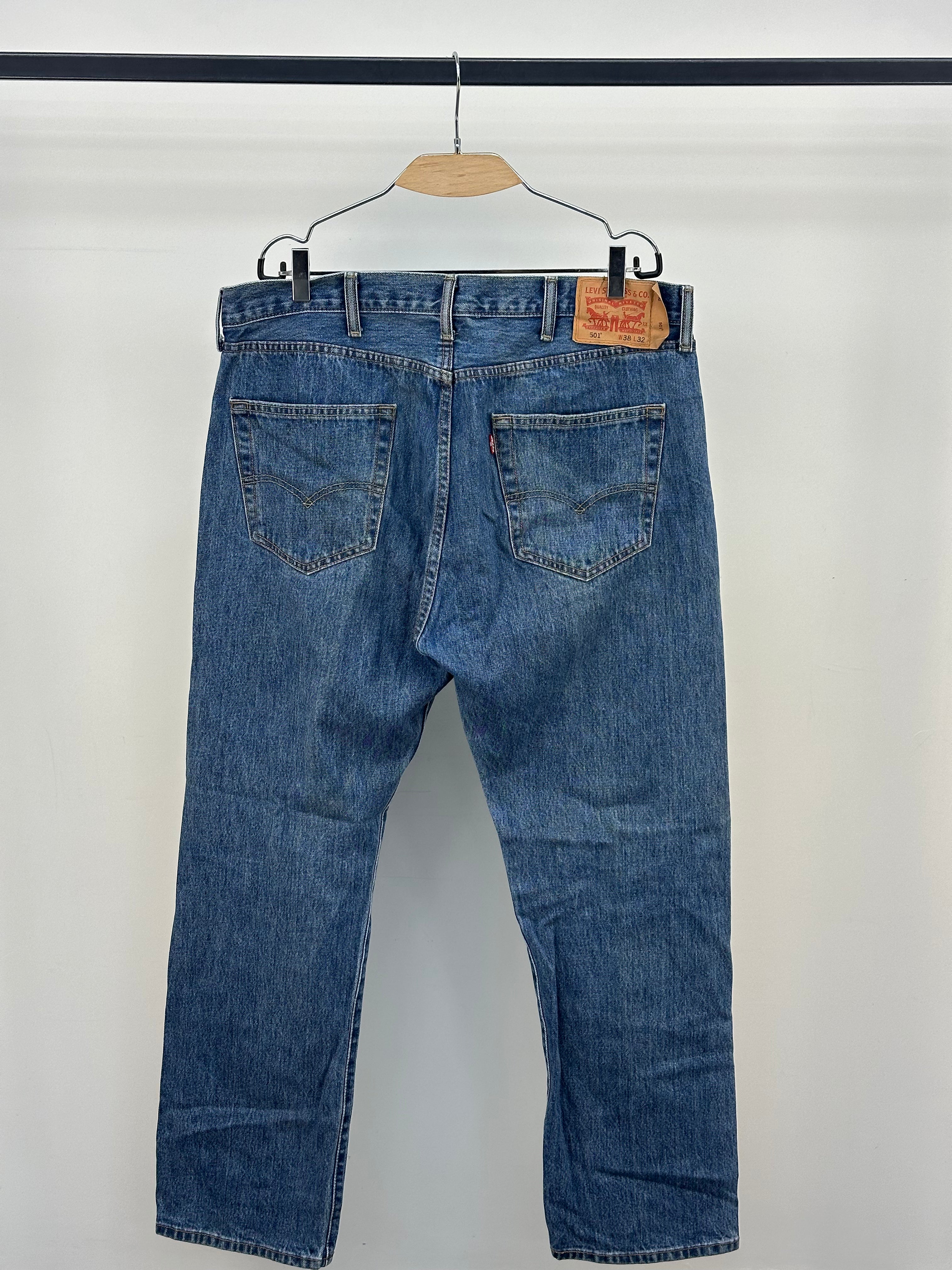 LEVI'S 501 TAGLIA: 52 = W38 L 32