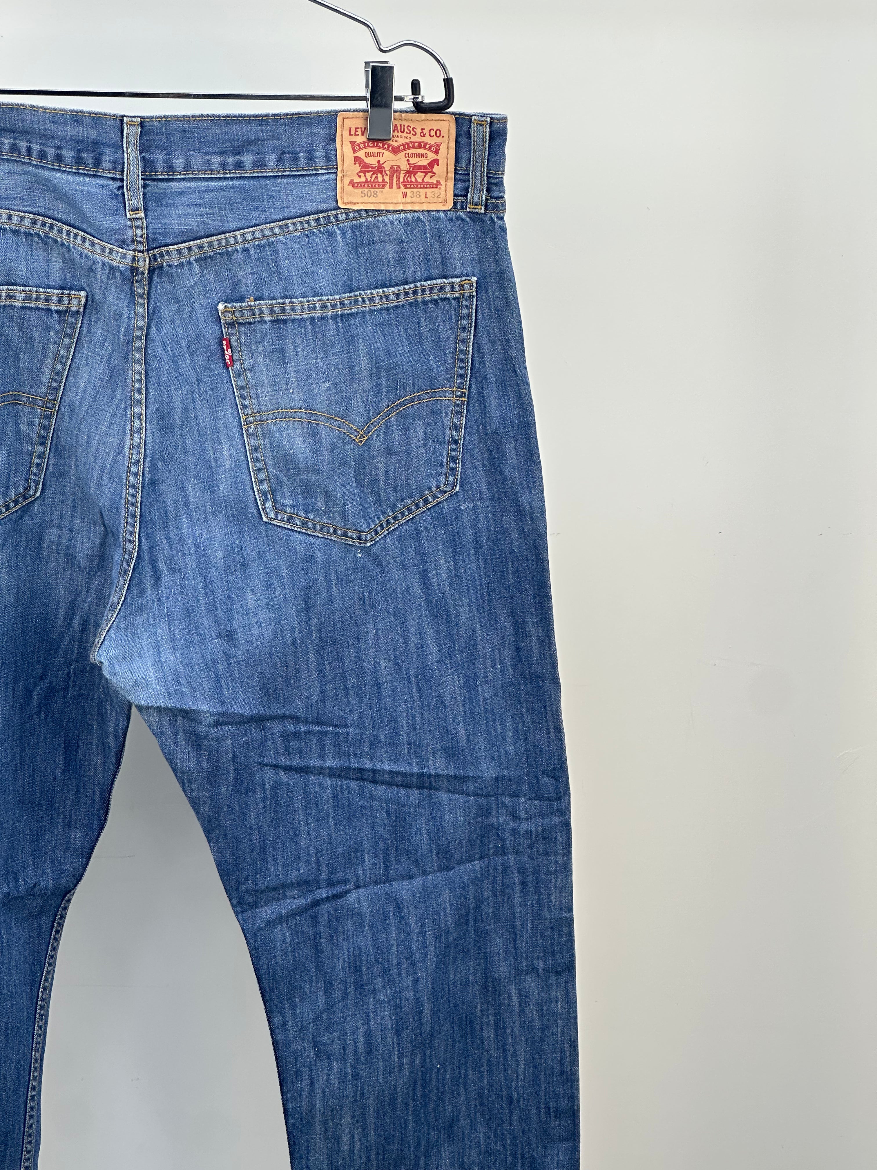 LEVI'S 508 TAGLIA: 52 = W38 L 32