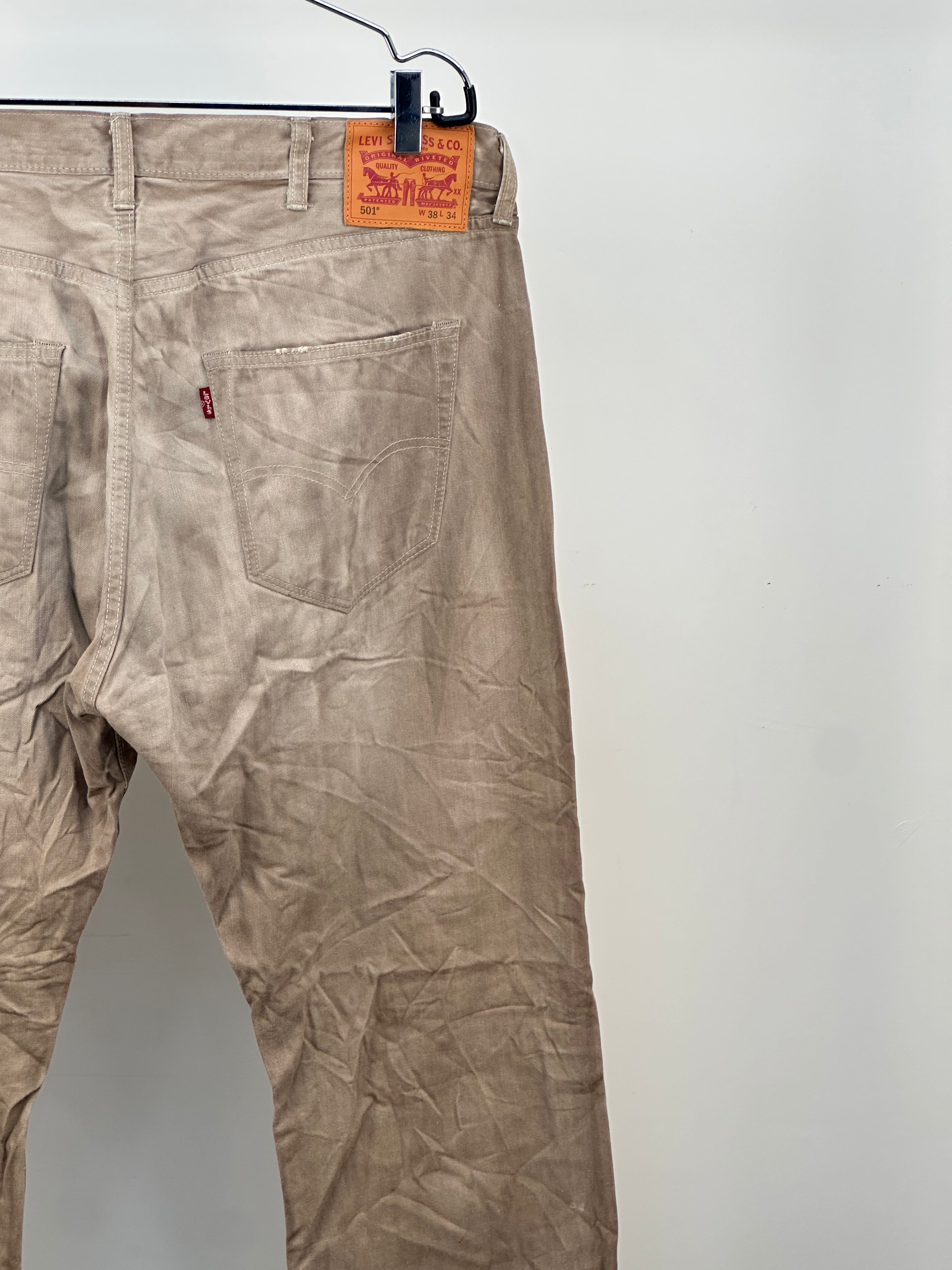 LEVI'S 501 TAGLIA: 52 = W38 L 34