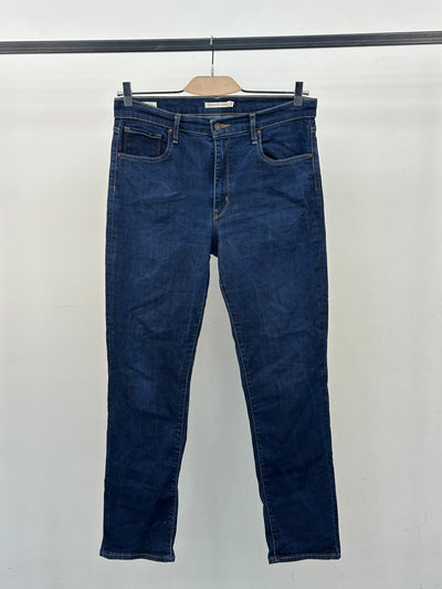 LEVI'S 724 HIGH RISE STRAIGHT FIT TAGLIA: 46 ITA = W32