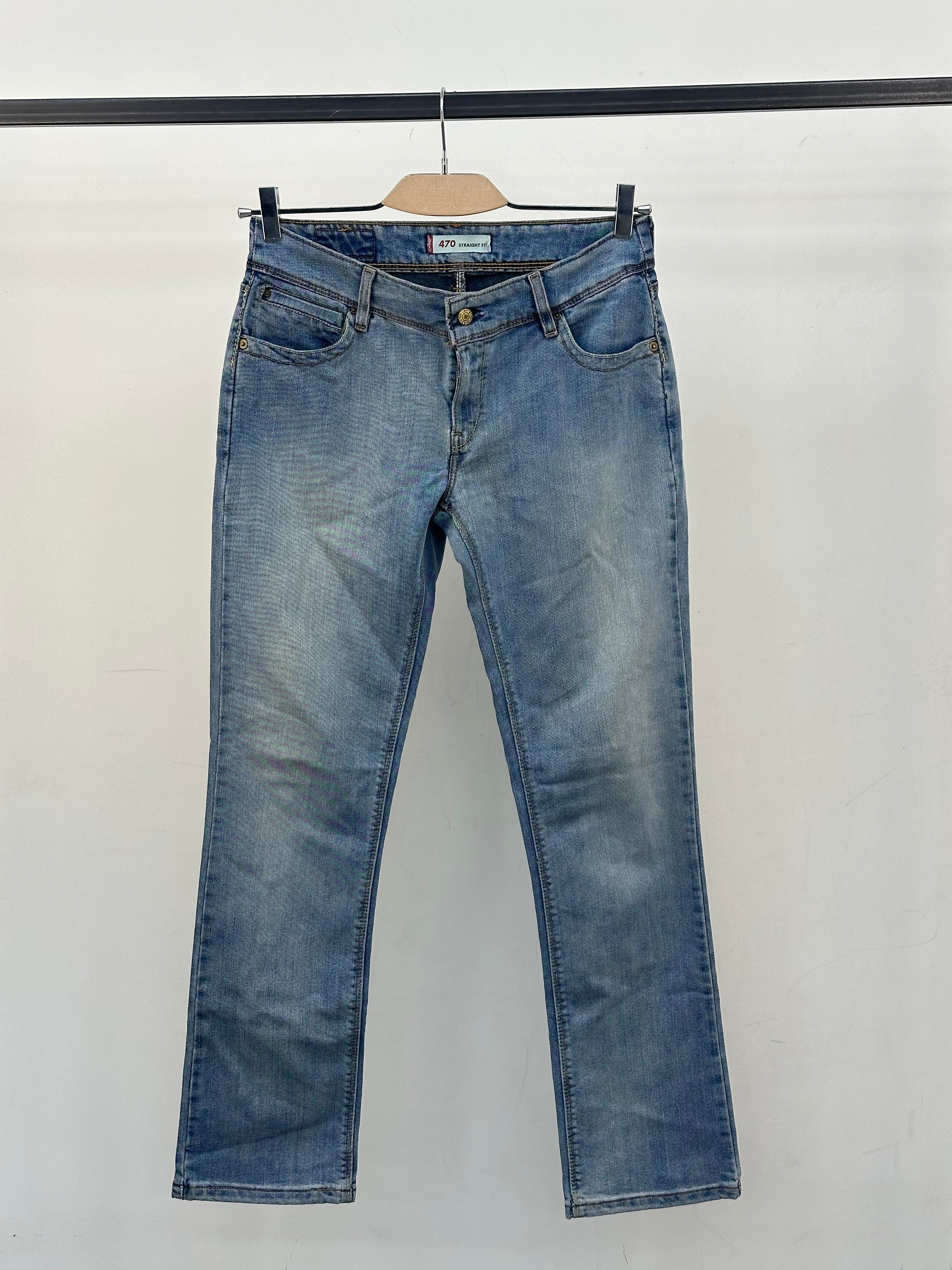 LEVI'S 470 STRAIGHT FIT TAGLIA: 46 ITA = W32 L32