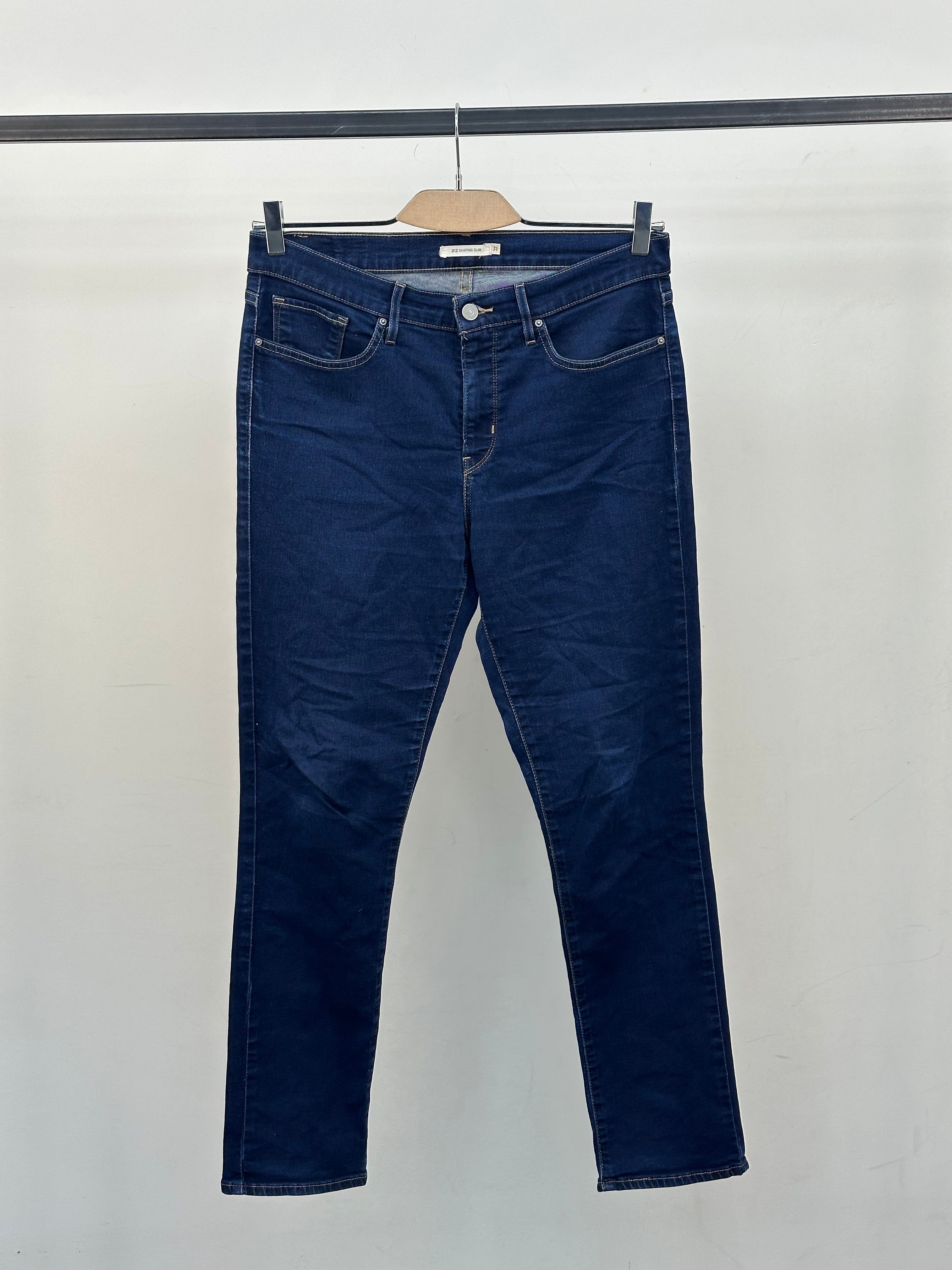 LEVI'S 312 SHAPING SLIM FIT TAGLIA: 45 ITA = W31