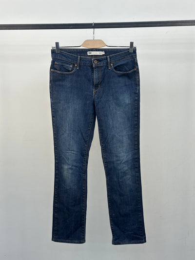 LEVI'S MID RISE STRAIGHT FIT TAGLIA: 45 ITA = W31 L34