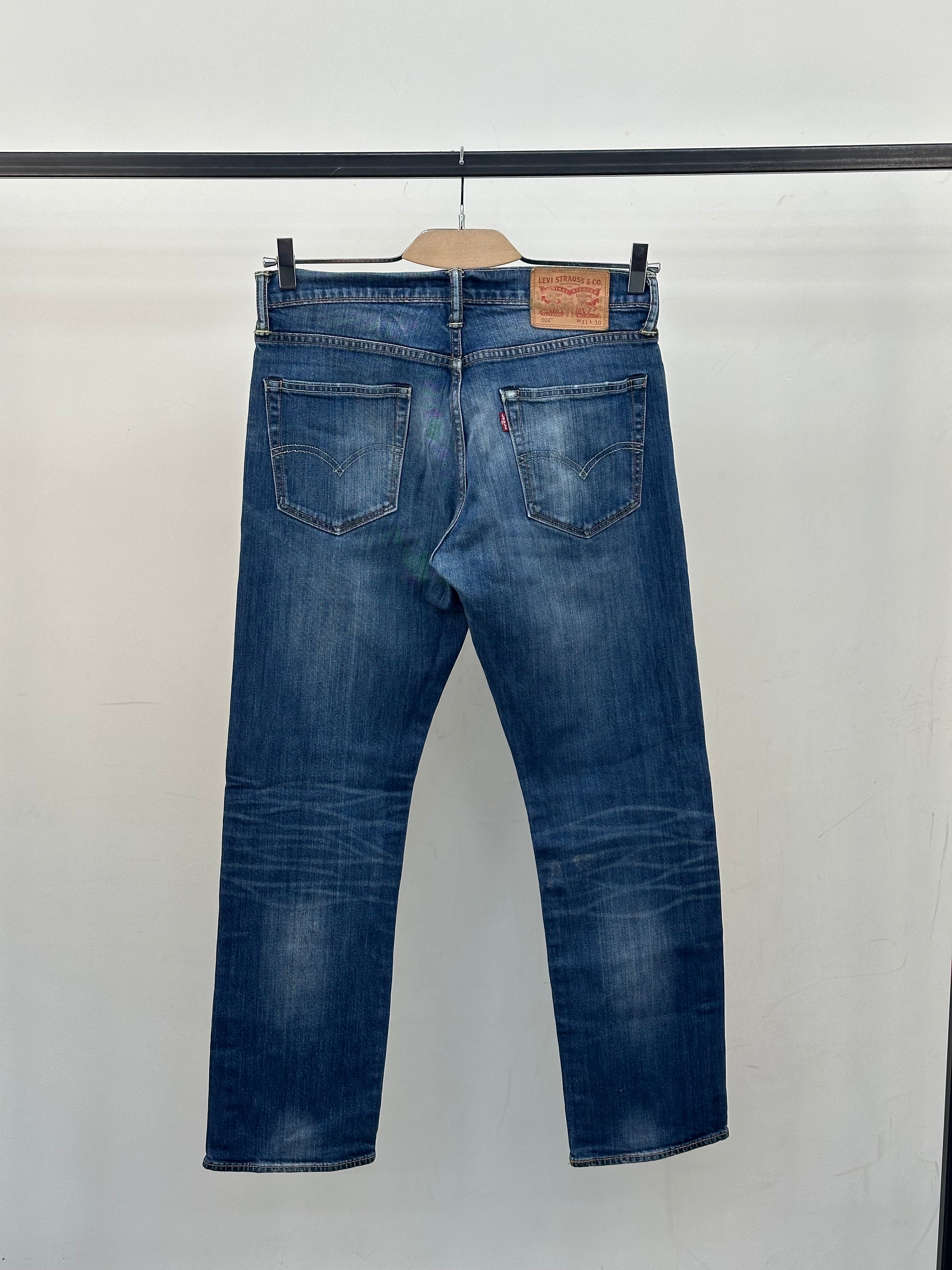 LEVI'S 504 STANDARD FIT TAGLIA: 45 ITA = W31 L30