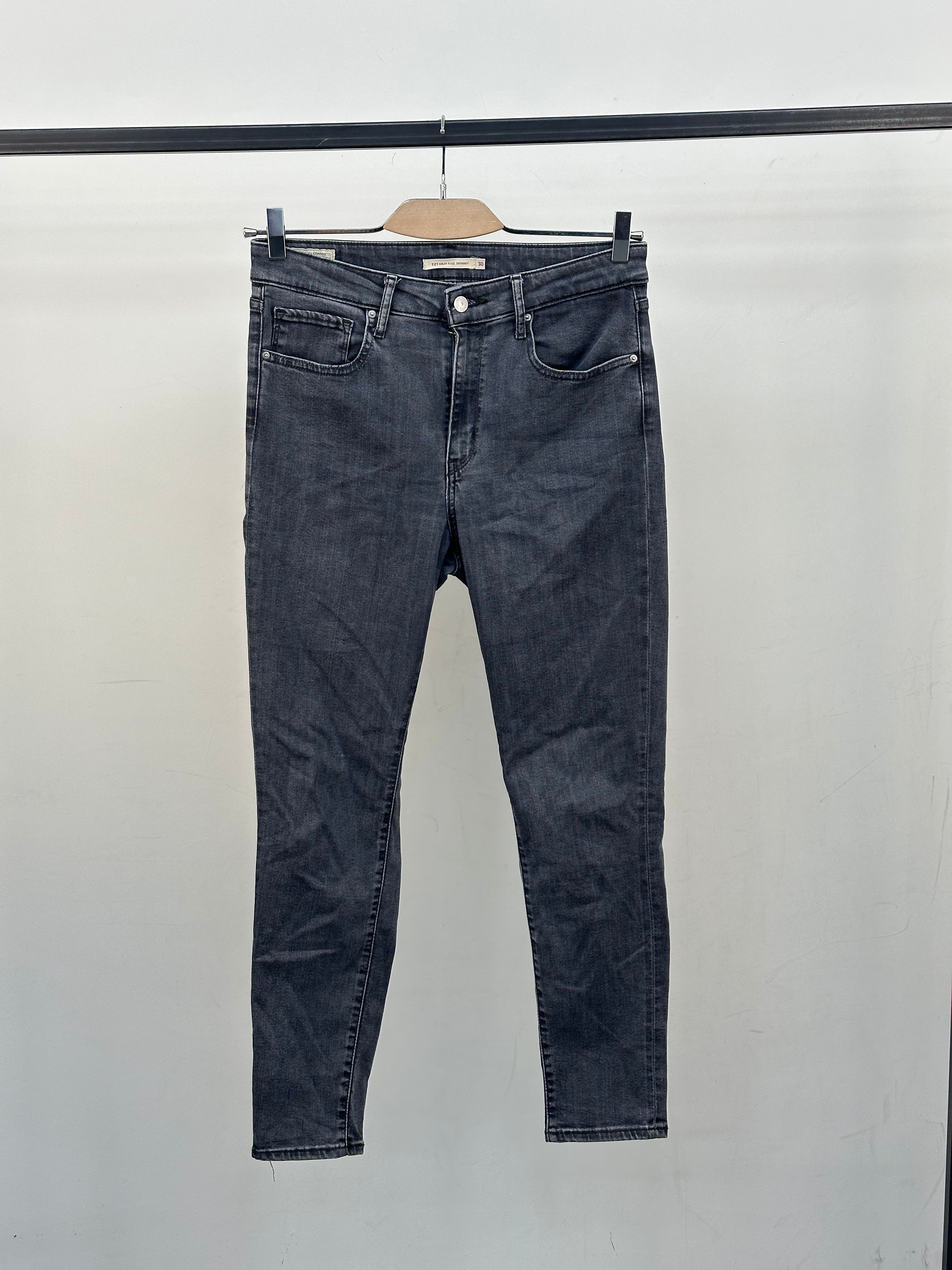 LEVI'S 721 HIGH RISE SKINNY FIT TAGLIA: 44 ITA = W30 L28