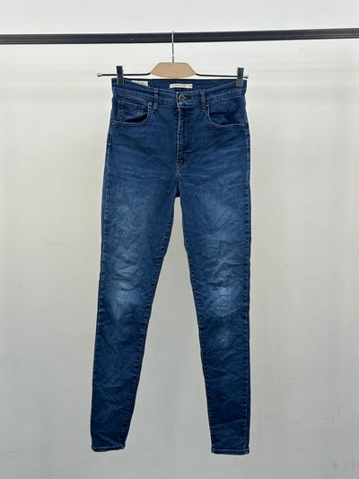 LEVI'S MILE HIGH SUPER SKINNY FIT TAGLIA: 44 ITA = W30