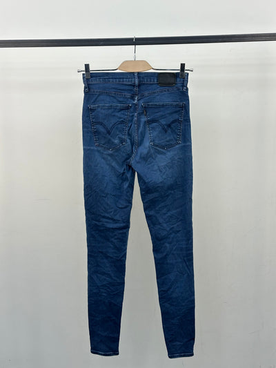 LEVI'S MILE HIGH SUPER SKINNY FIT TAGLIA: 44 ITA = W30