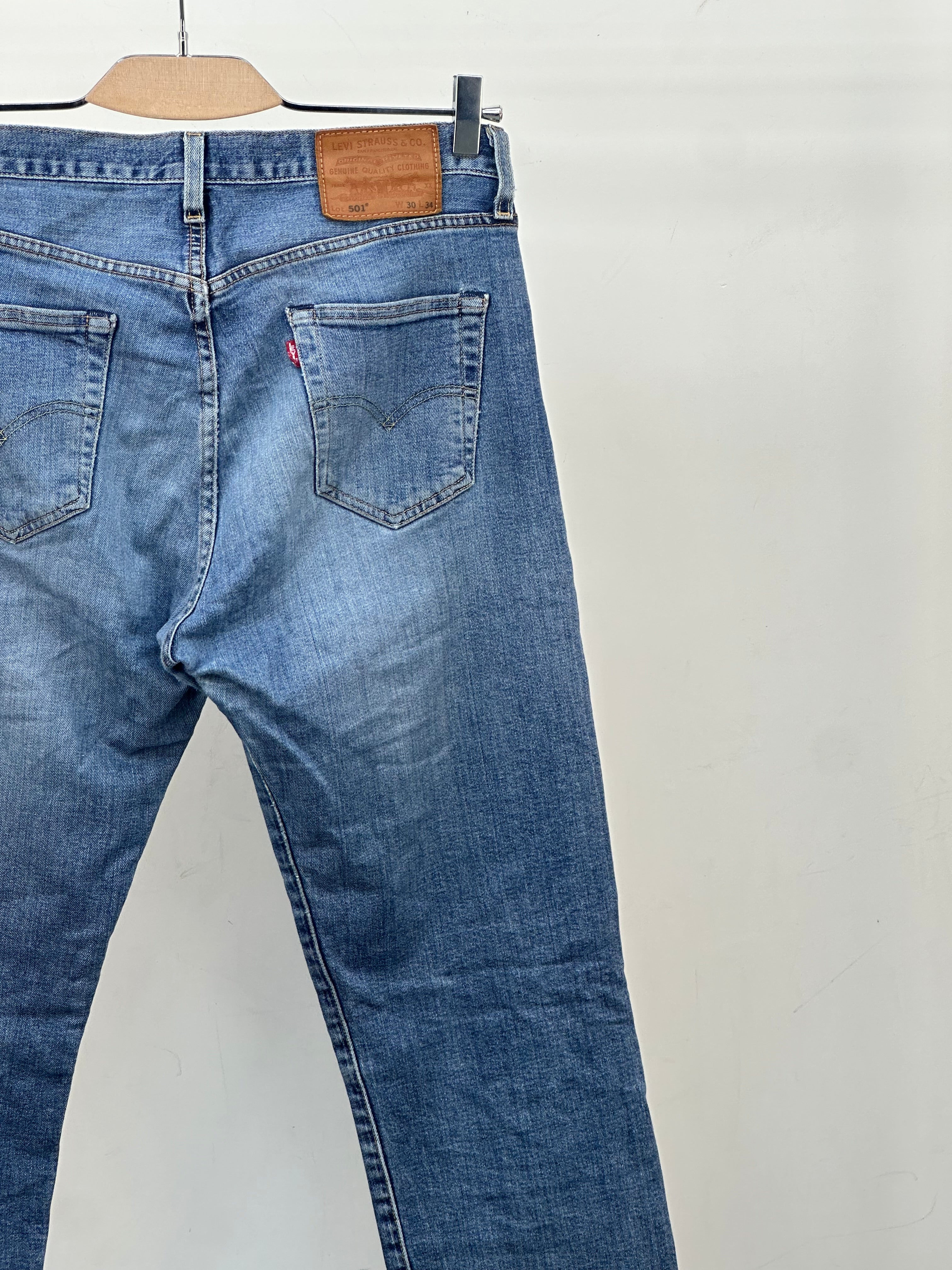 LEVI'S 501 REGULAR FIT TAGLIA: 44 ITA = W30 L34