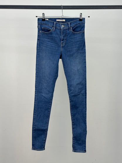 LEVI'S SUPER SKINNY TAGLIA : 41 ITA = W27 L32