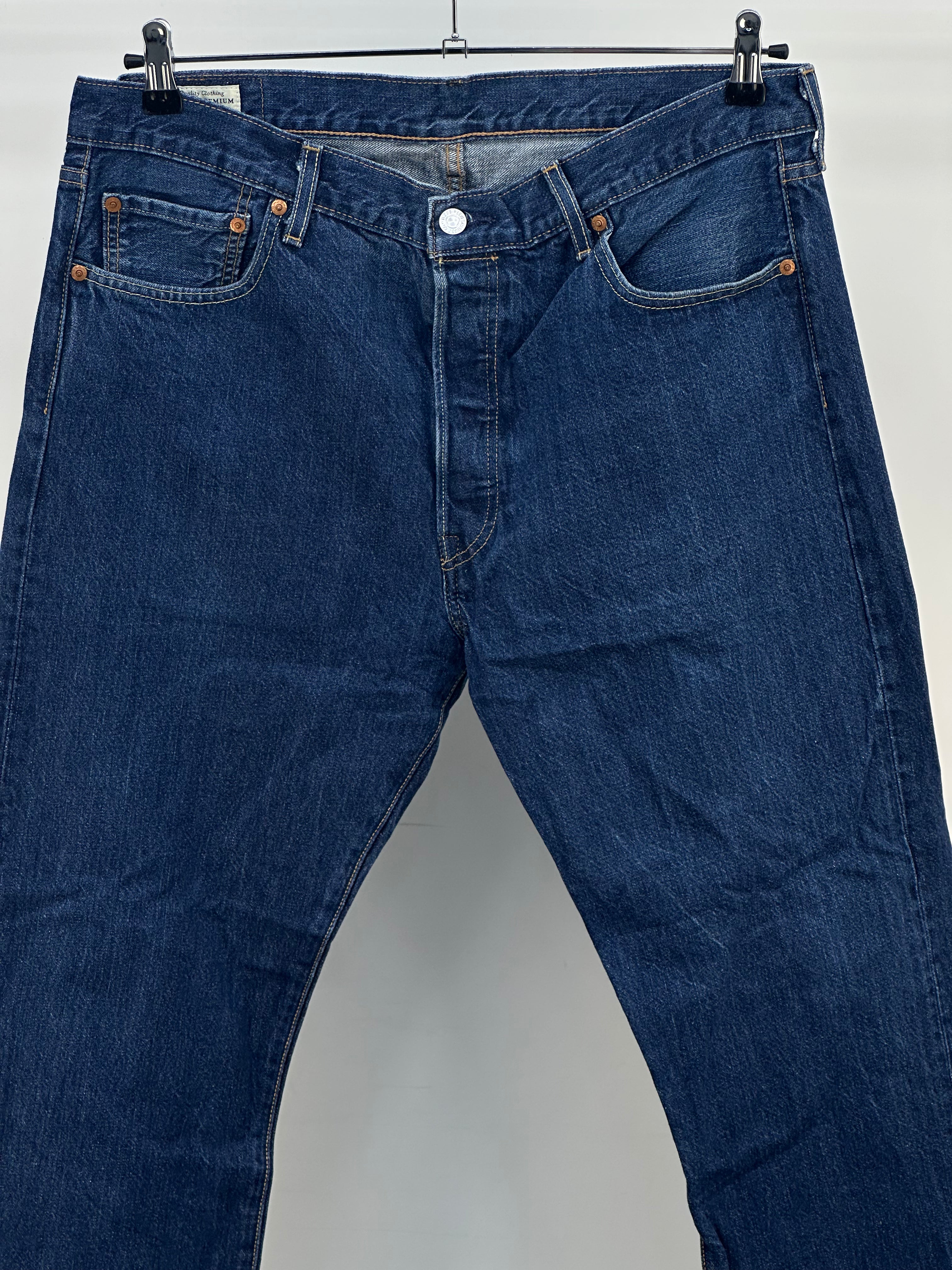 LEVI'S 501 TAGLIA: 50 ITA = W36 L32