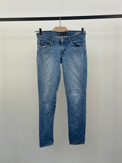 LEVI'S MID RISE SKINNY FIT TAGLIA: 42 ITA = W28 L32