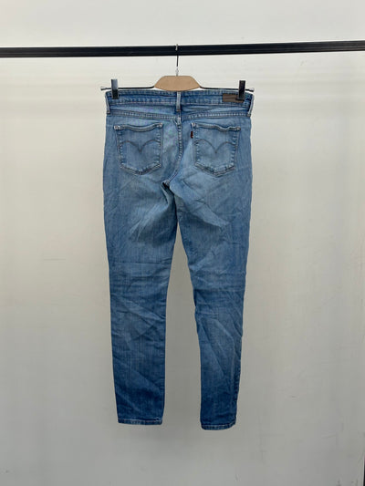 LEVI'S MID RISE SKINNY FIT TAGLIA: 42 ITA = W28 L32