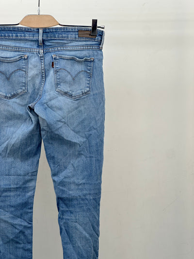 LEVI'S MID RISE SKINNY FIT TAGLIA: 42 ITA = W28 L32