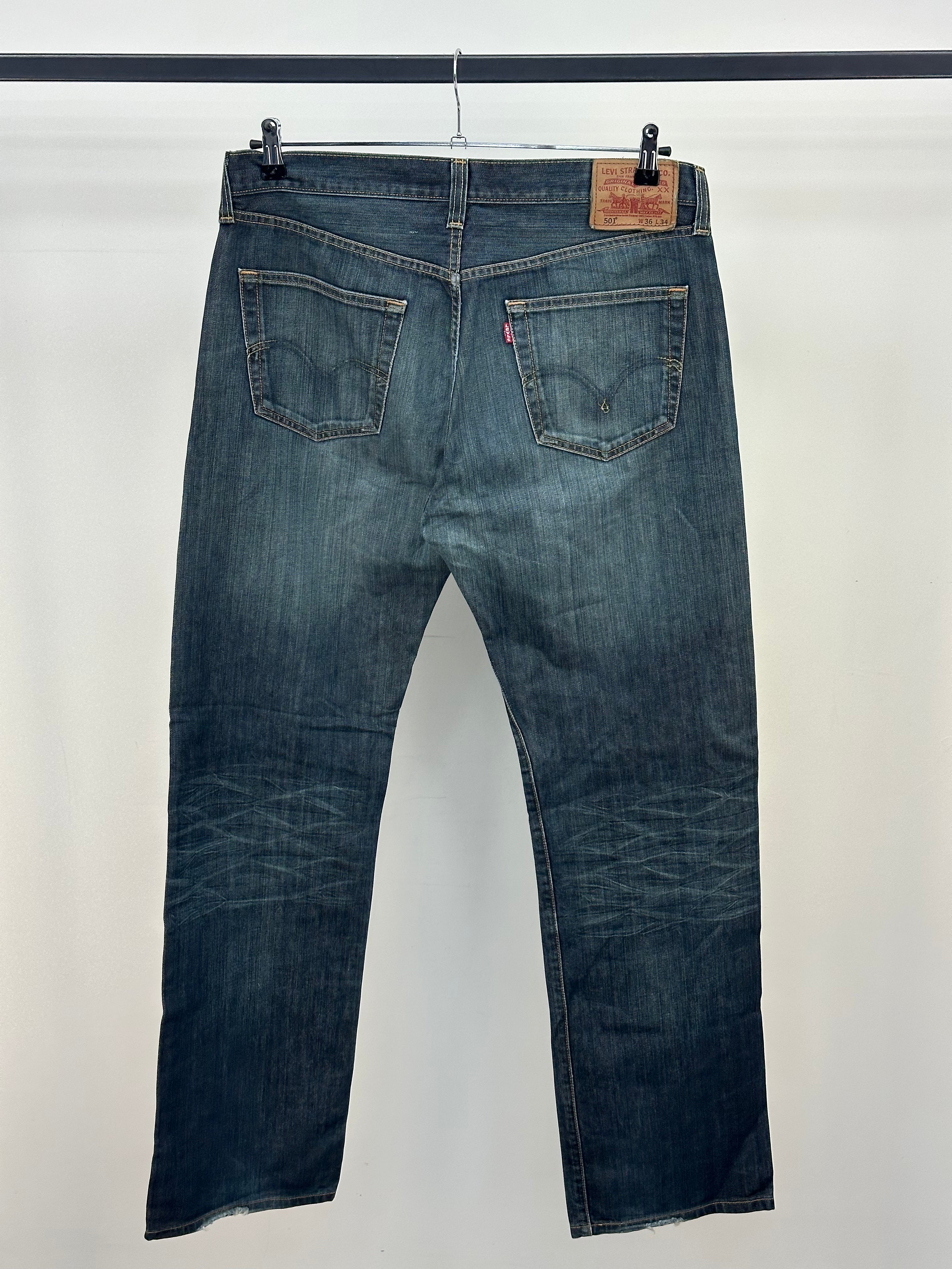 LEVI'S 501 TAGLIA: 50 ITA = W36 L34