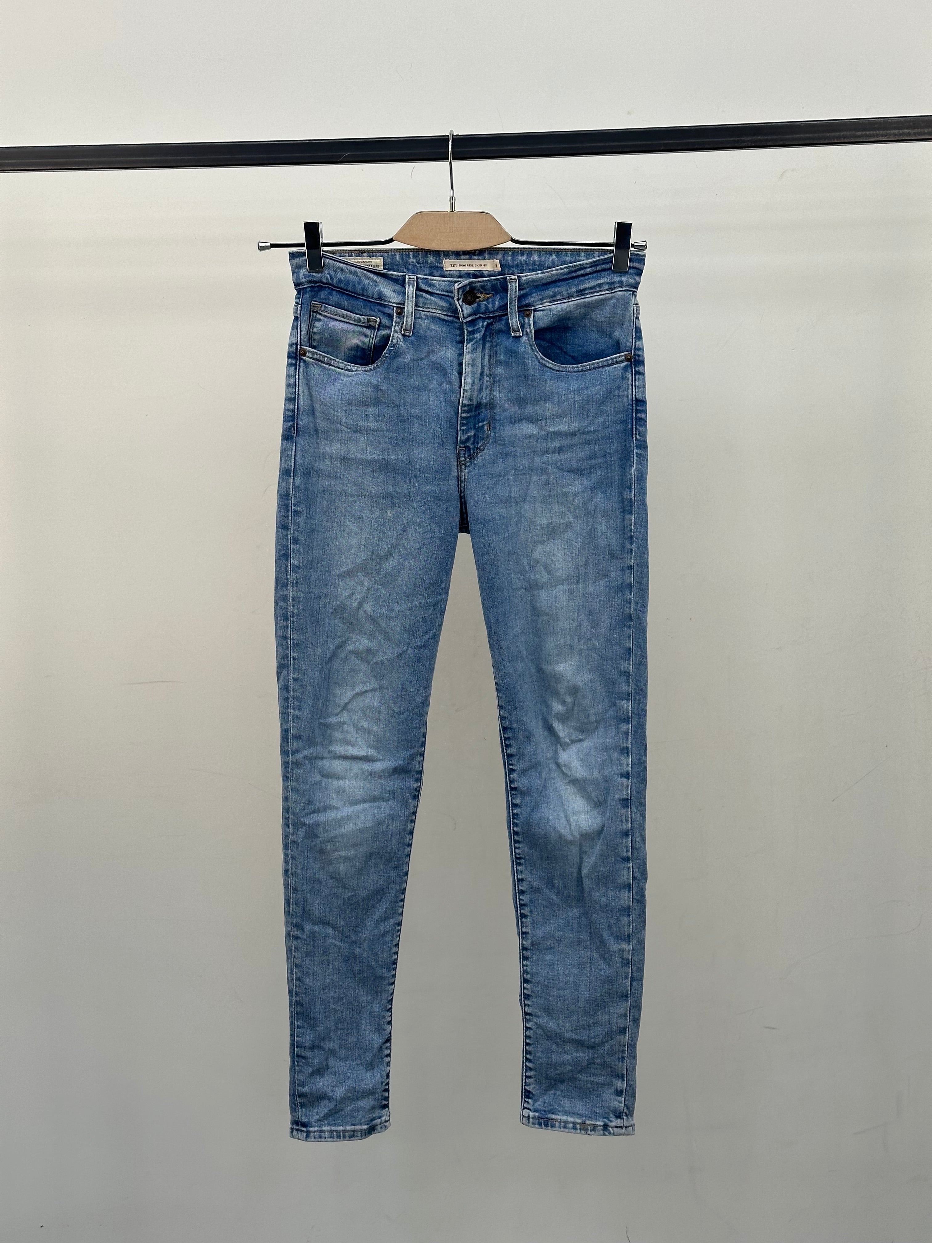 LEVI'S 721 HIGH RISE SKINNY FIT TAGLIA: 41 ITA = W27 L28