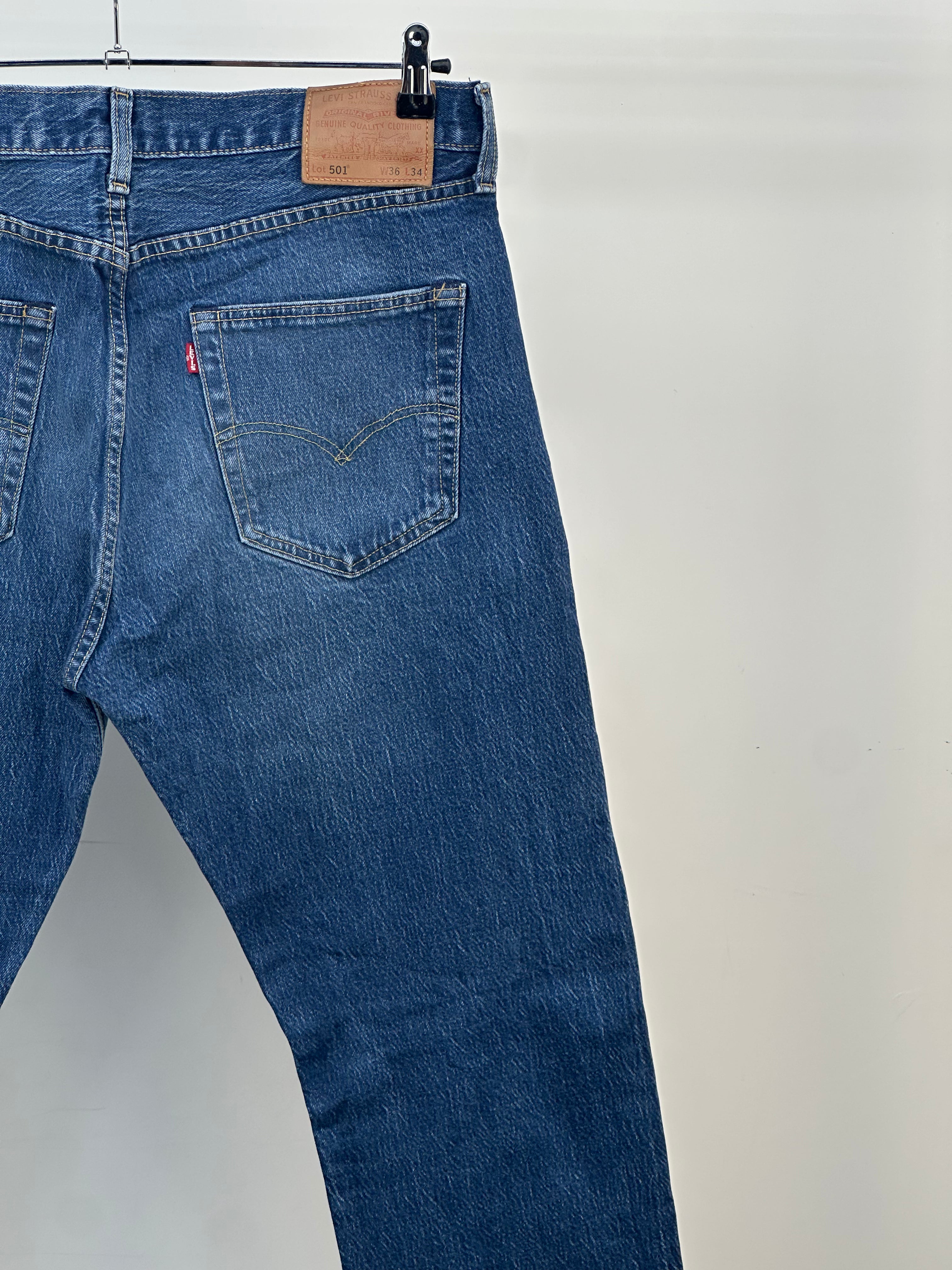 LEVI'S 501 TAGLIA: 50 ITA = W36 L34