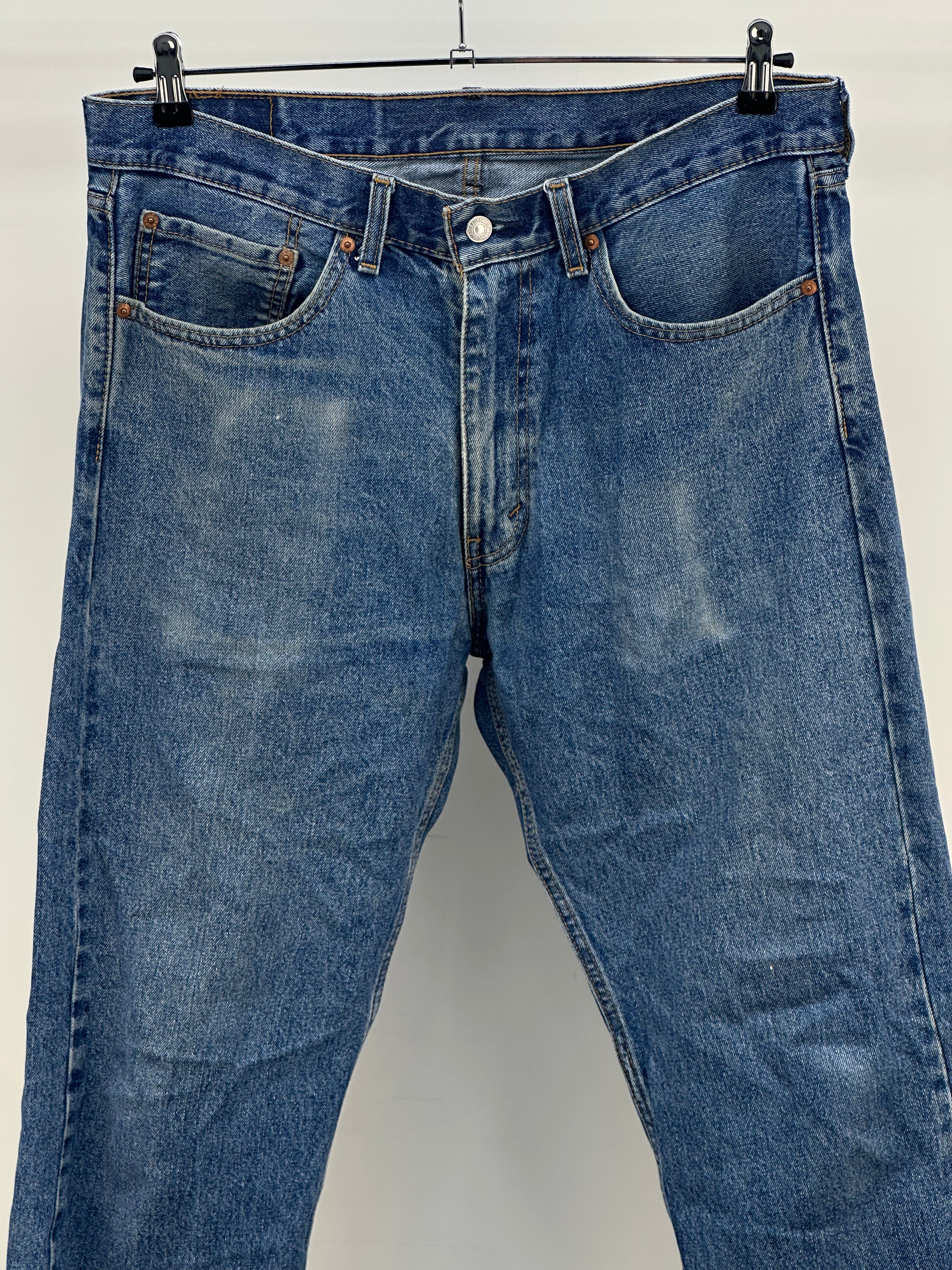 LEVI'S 505 TAGLIA: 50 ITA = W36 L32