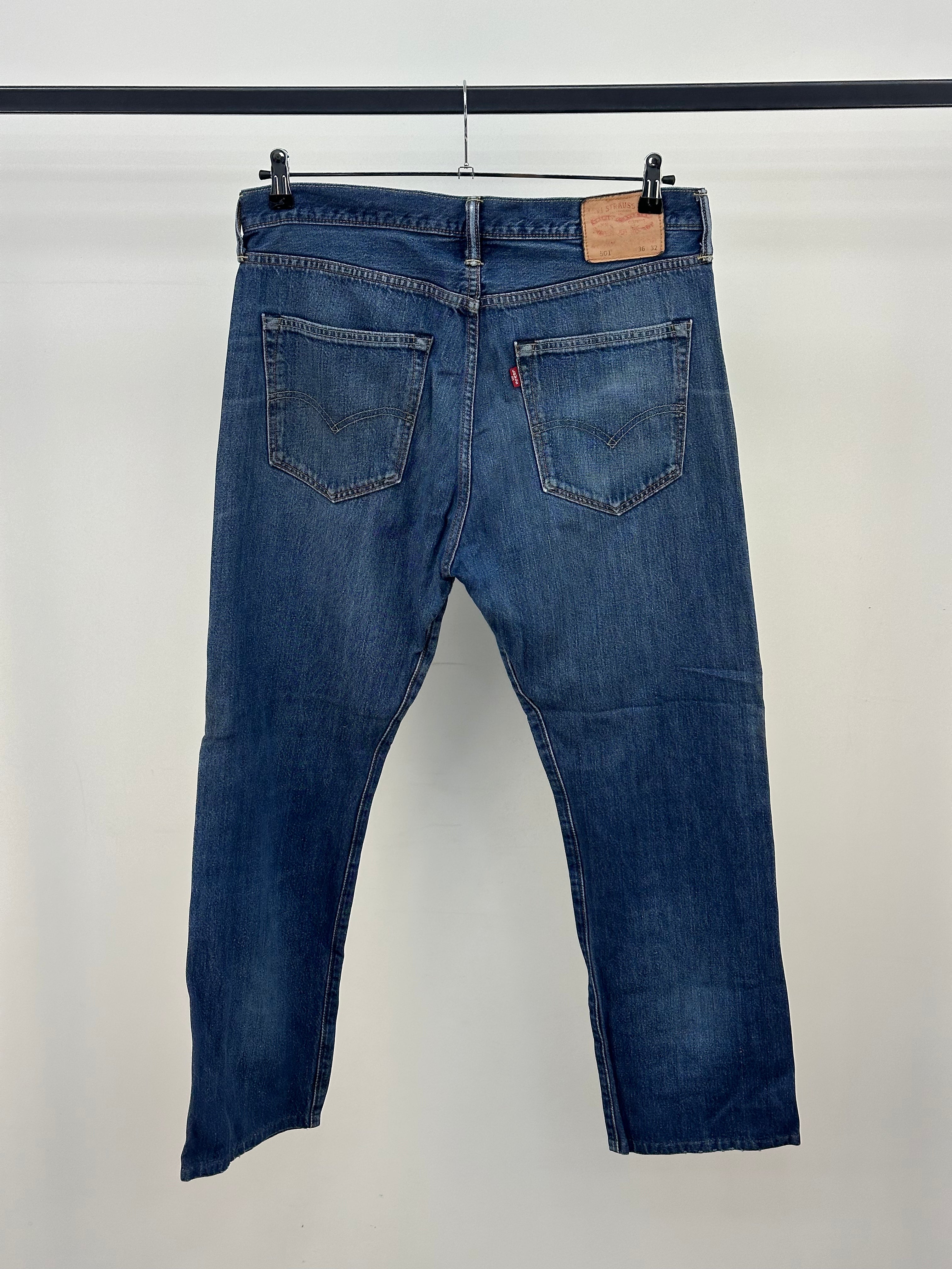 LEVI'S 501 TAGLIA: 50 ITA = W36 L32