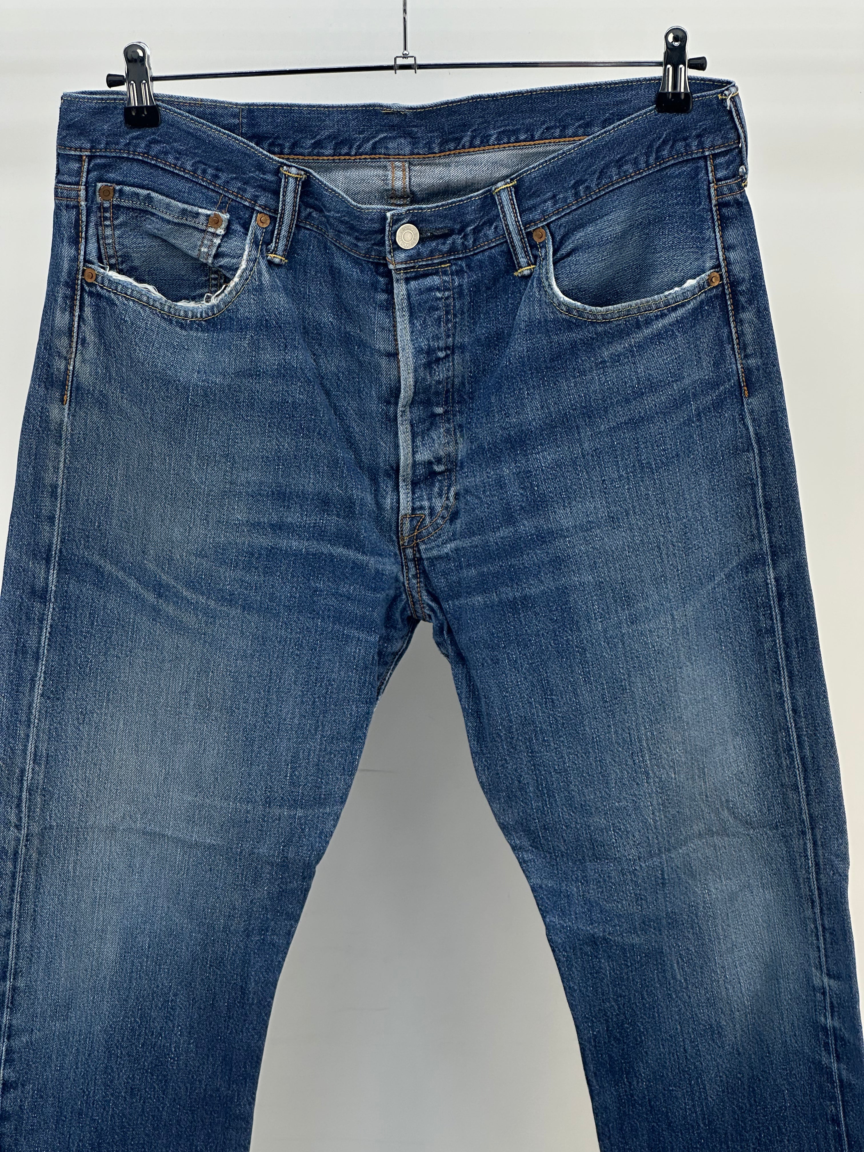 LEVI'S 501 TAGLIA: 50 ITA = W36 L32
