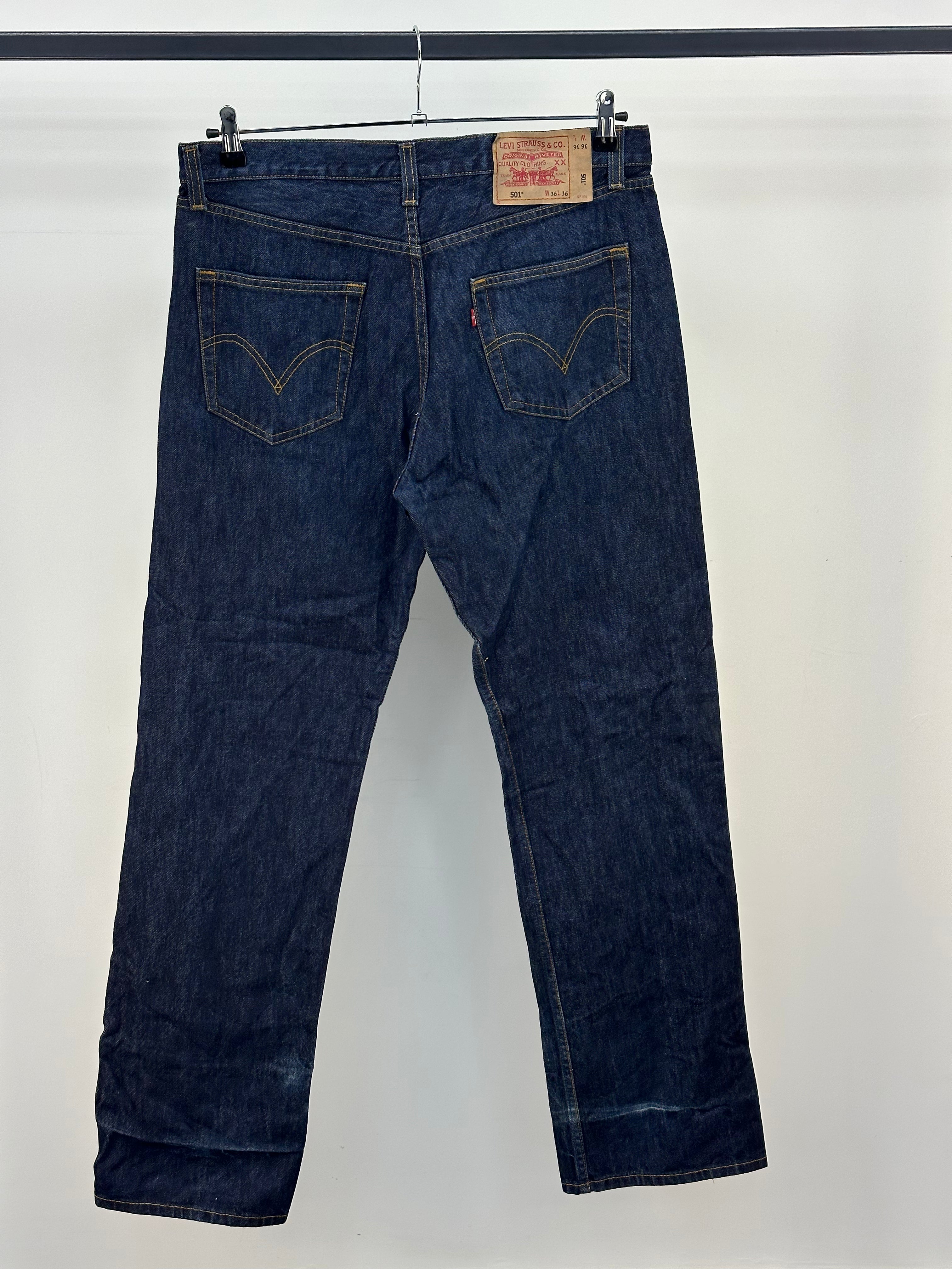 LEVI'S 501 TAGLIA: 50 ITA = W36 L36