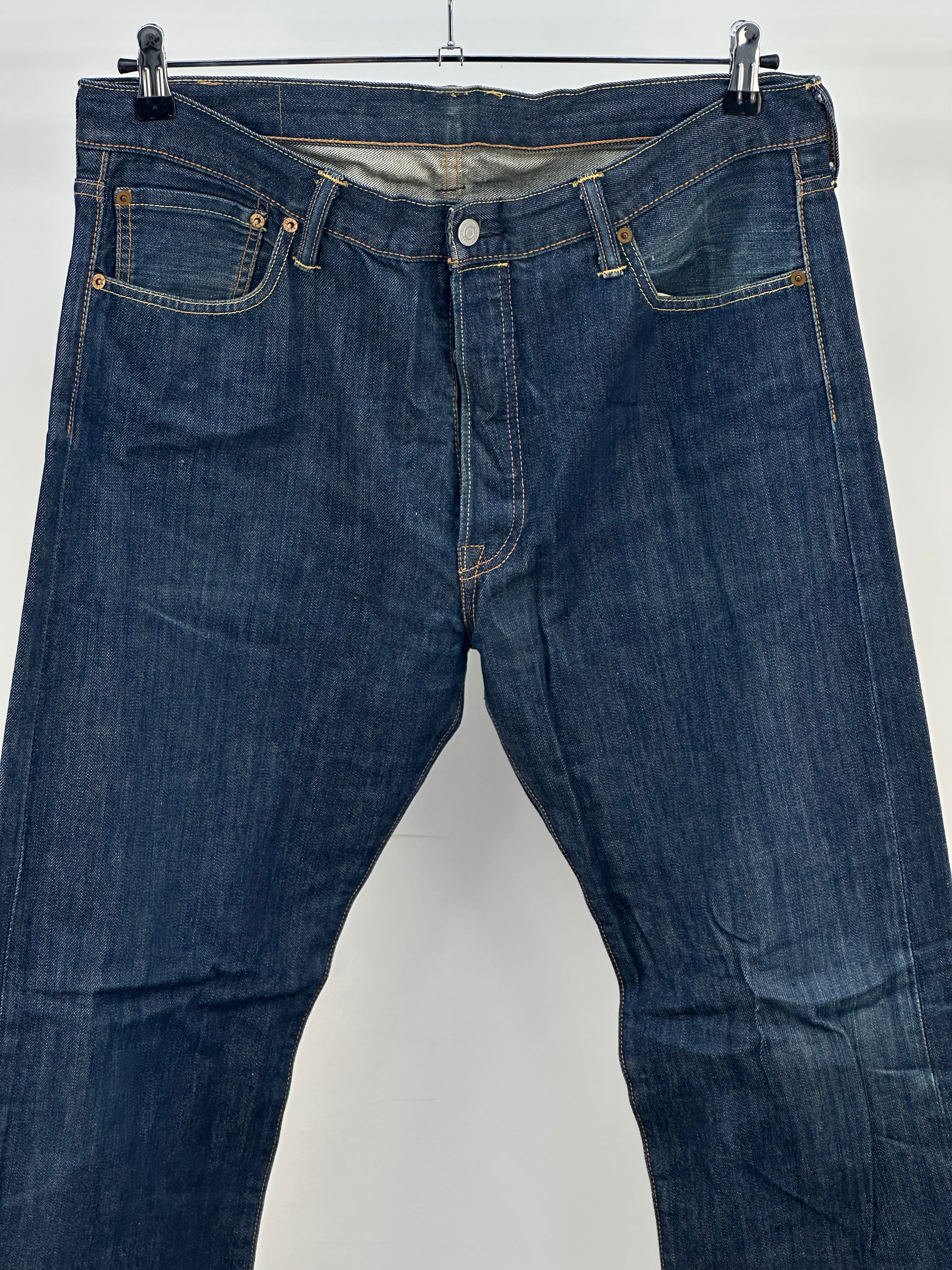 LEVI'S 501 TAGLIA: 50 ITA = W36 L34