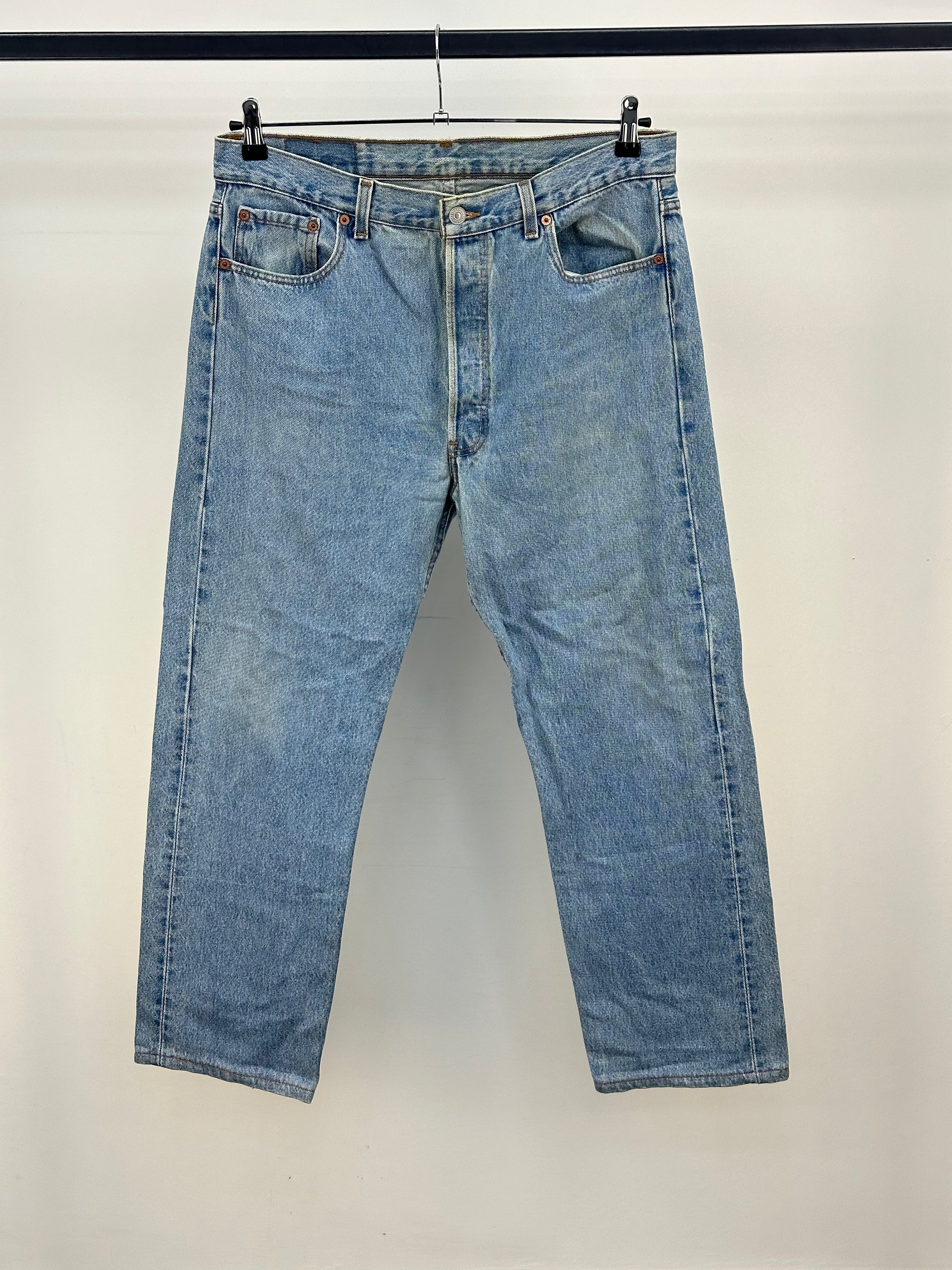 LEVI'S 501 TAGLIA: 50 ITA = W36 L32