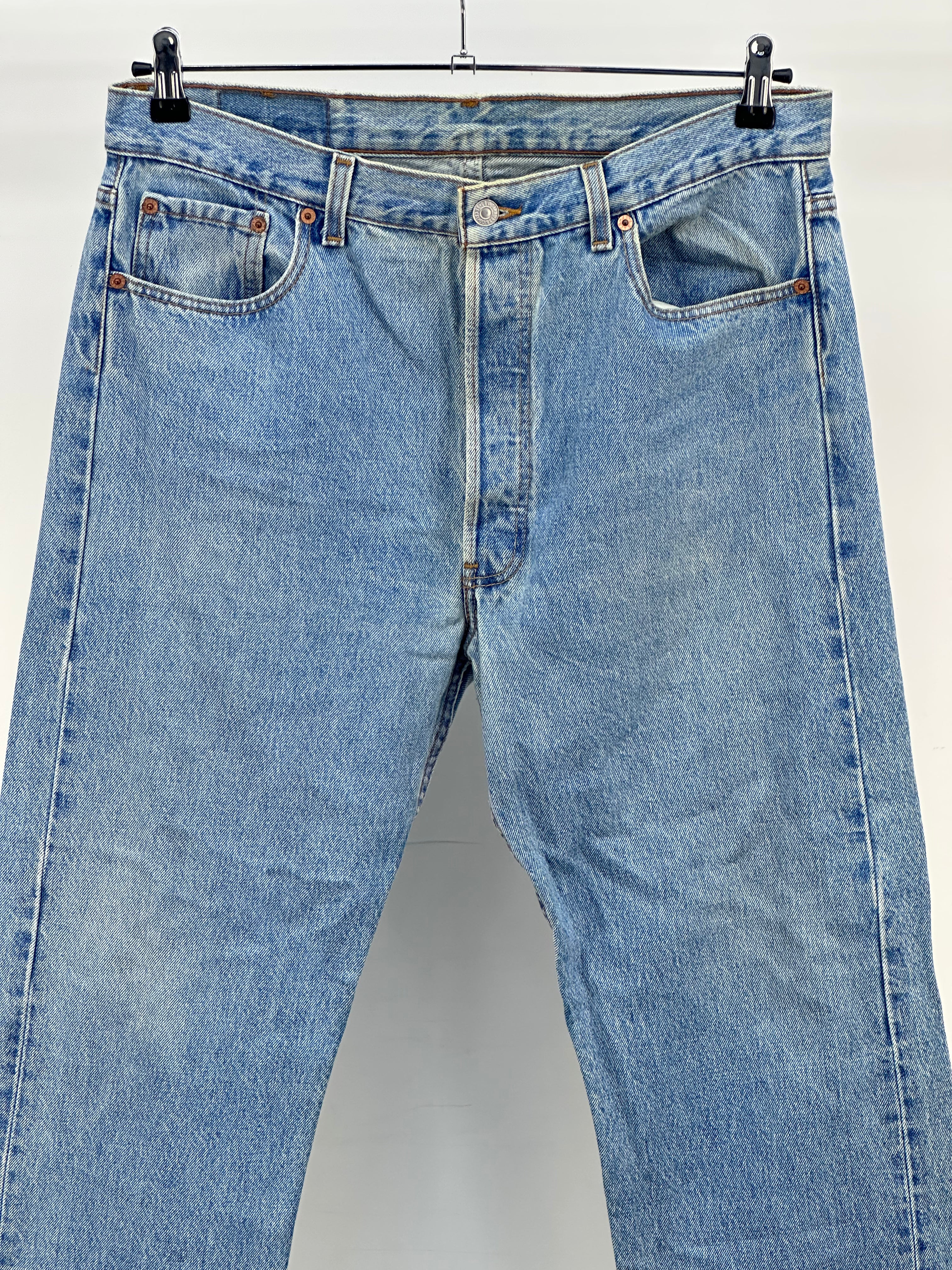 LEVI'S 501 TAGLIA: 50 ITA = W36 L32