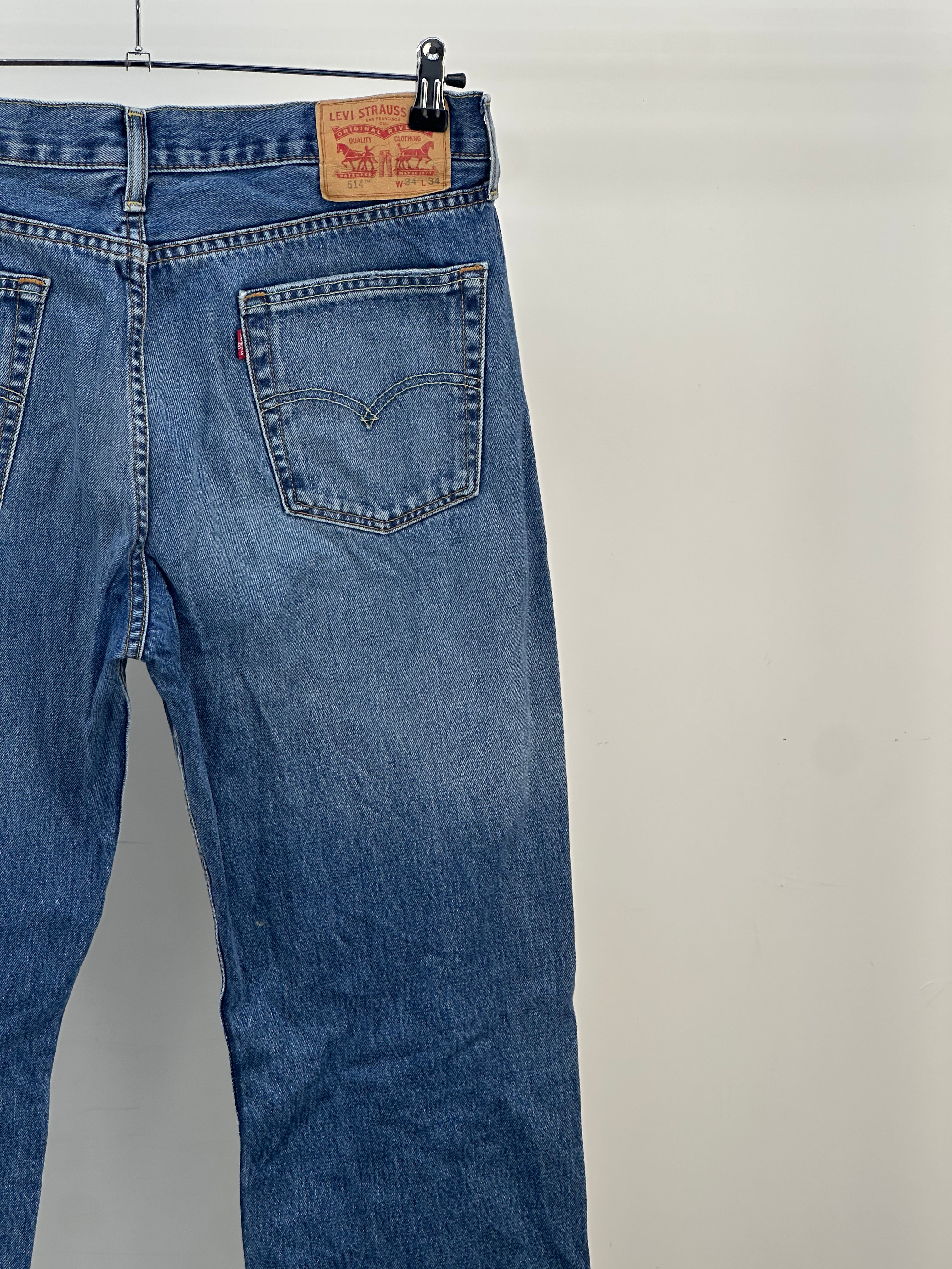 LEVI'S 514 REGULAR TAGLIA: 48 ITA = W34 L34