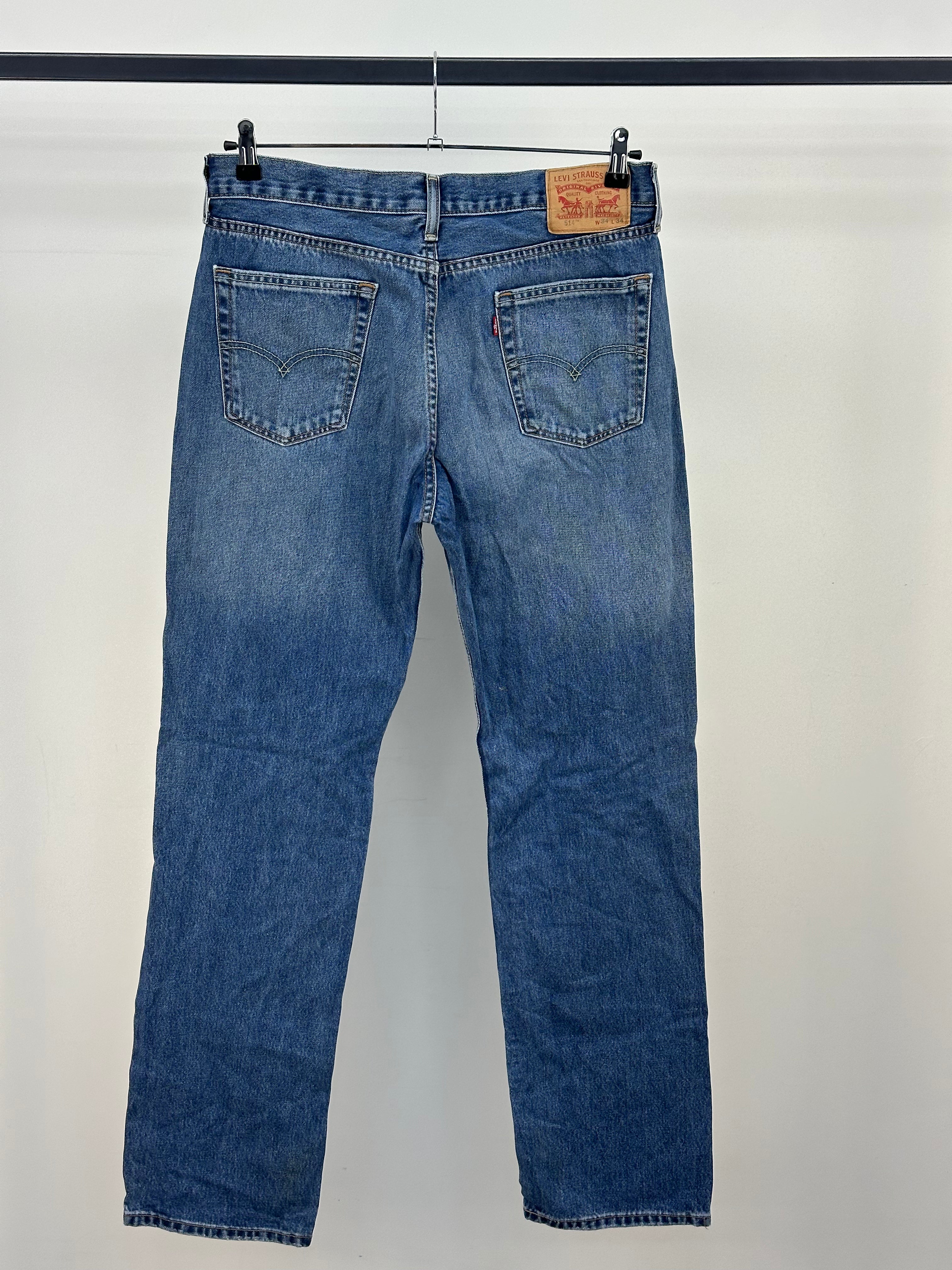 LEVI'S 514 REGULAR TAGLIA: 48 ITA = W34 L34