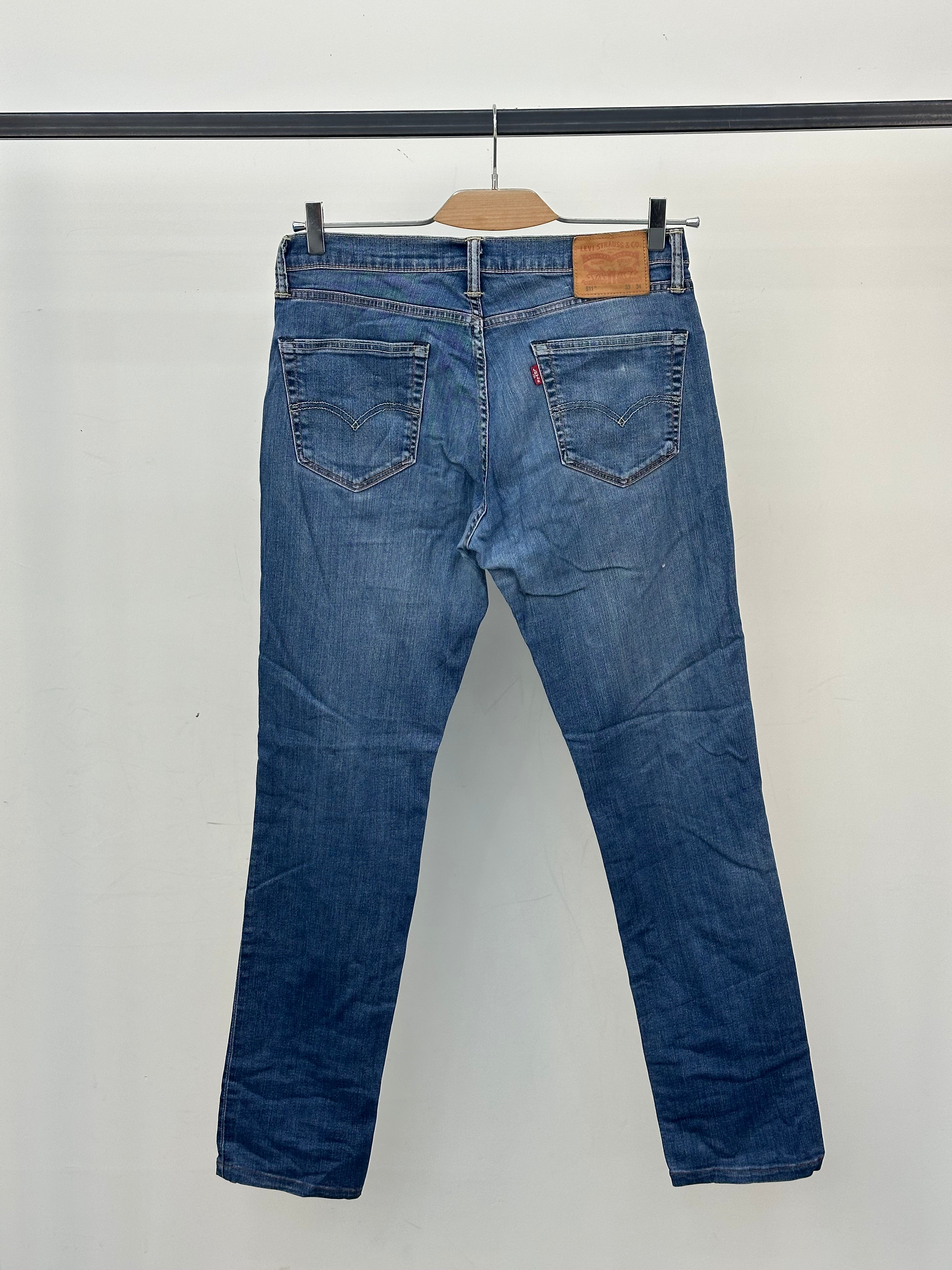 LEVI'S 511 SLIM FIT TAGLIA: 47 ITA = W33 L34