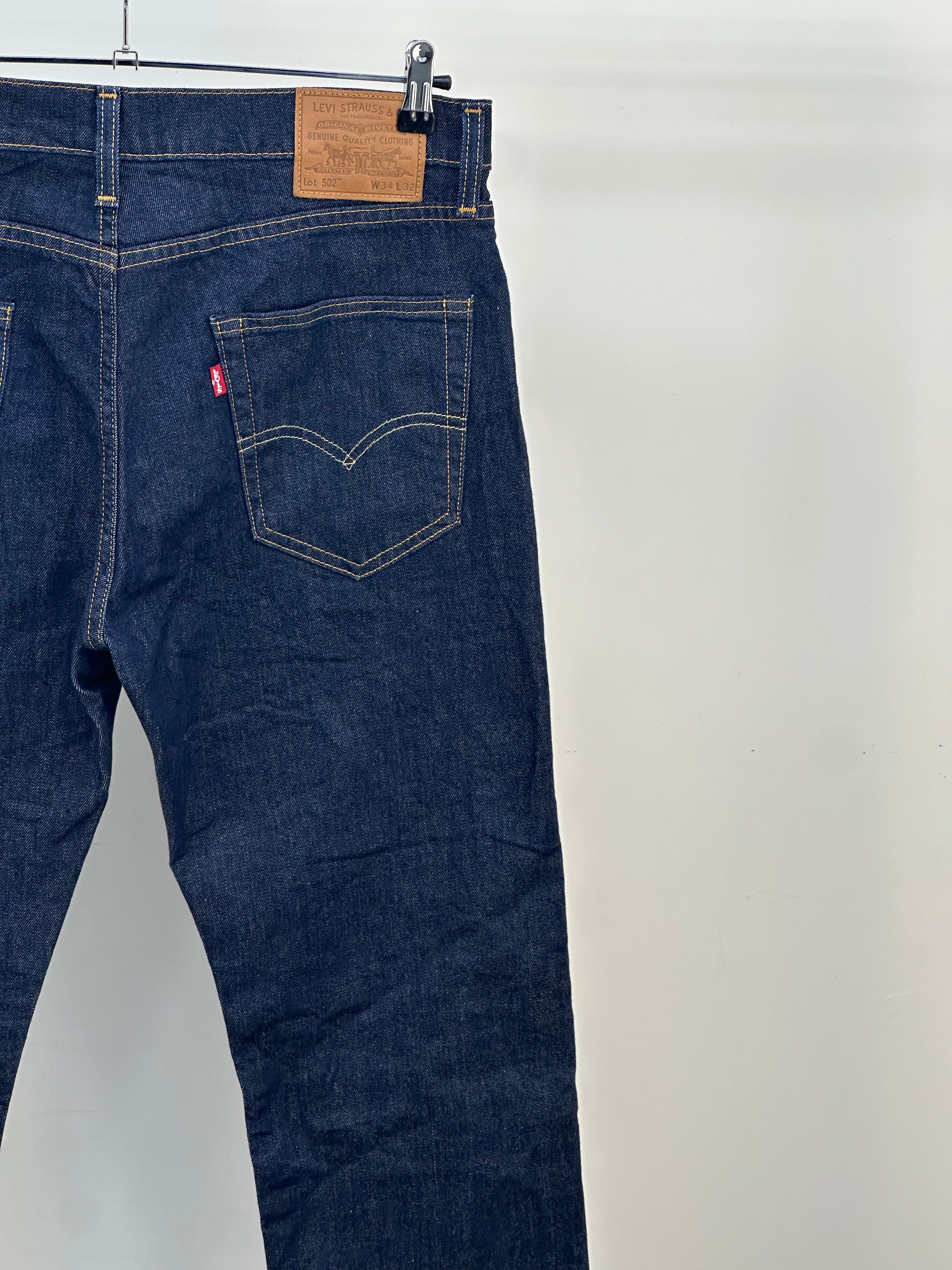 LEVI'S 502 REGULAR TAGLIA: 48 ITA = W34 L32