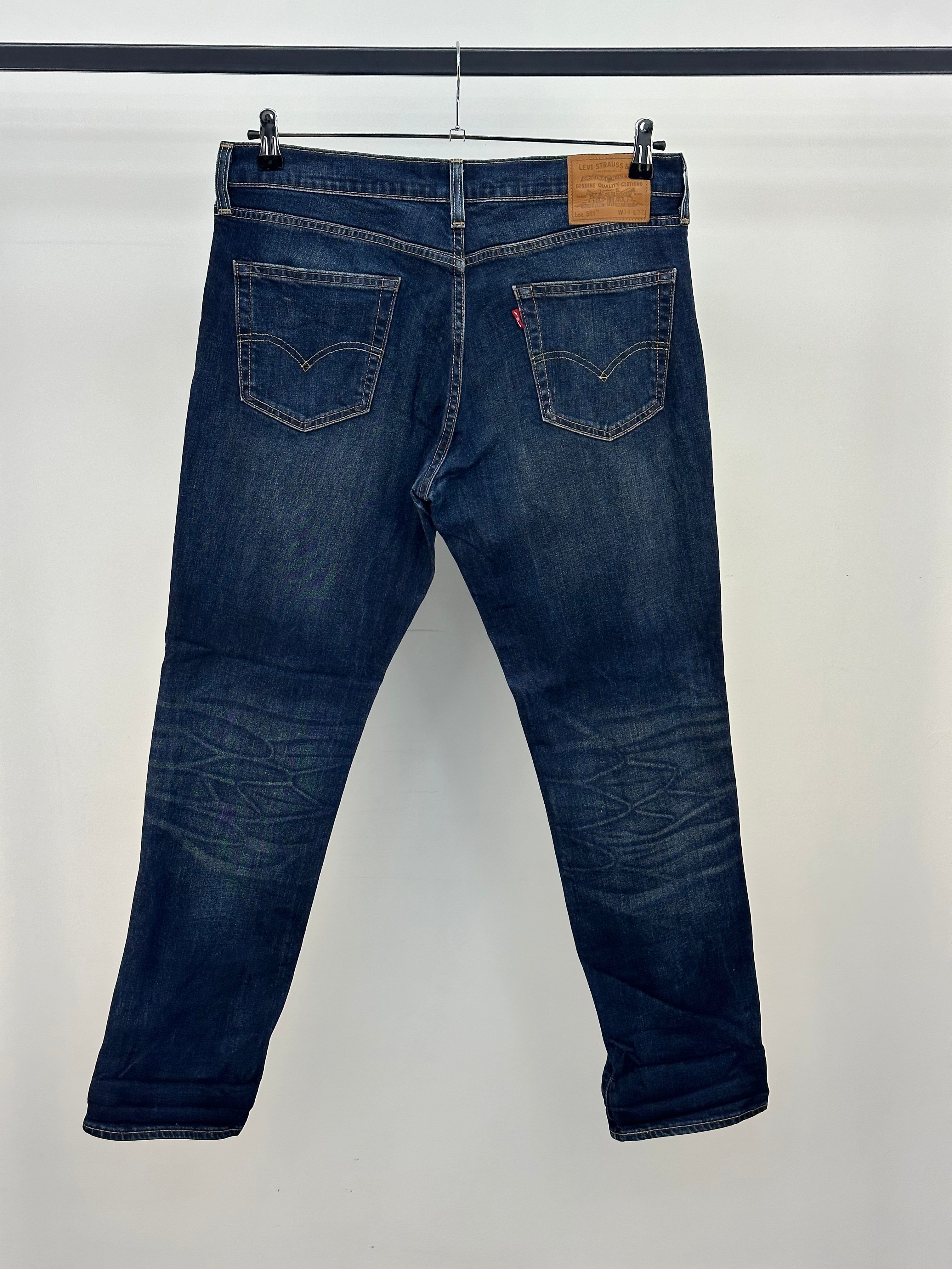 LEVI'S 511 SLIM TAGLIA: 48 ITA = W34 L32