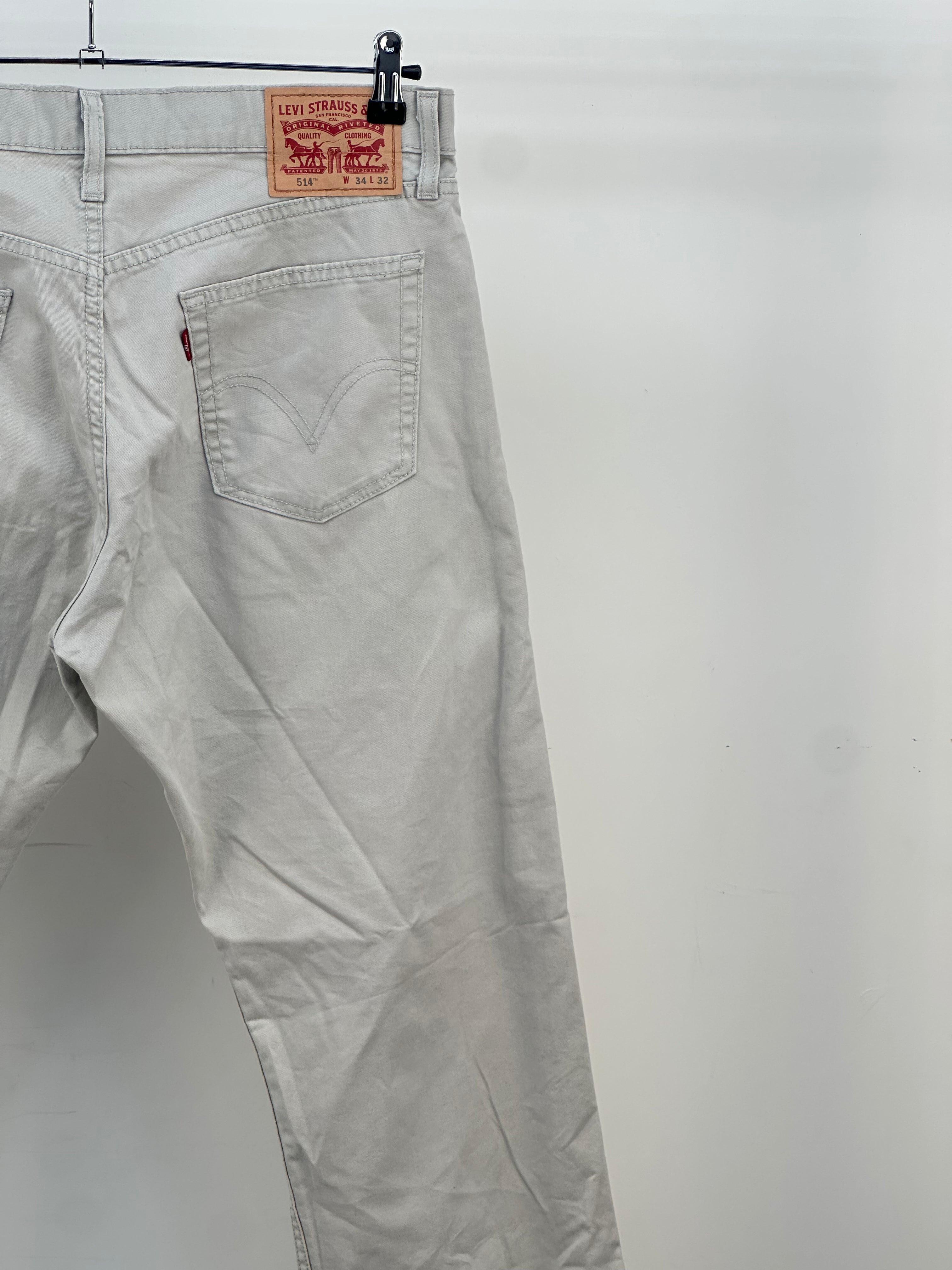 LEVI'S 514 REGULAR TAGLIA: 48 ITA = W34 L32