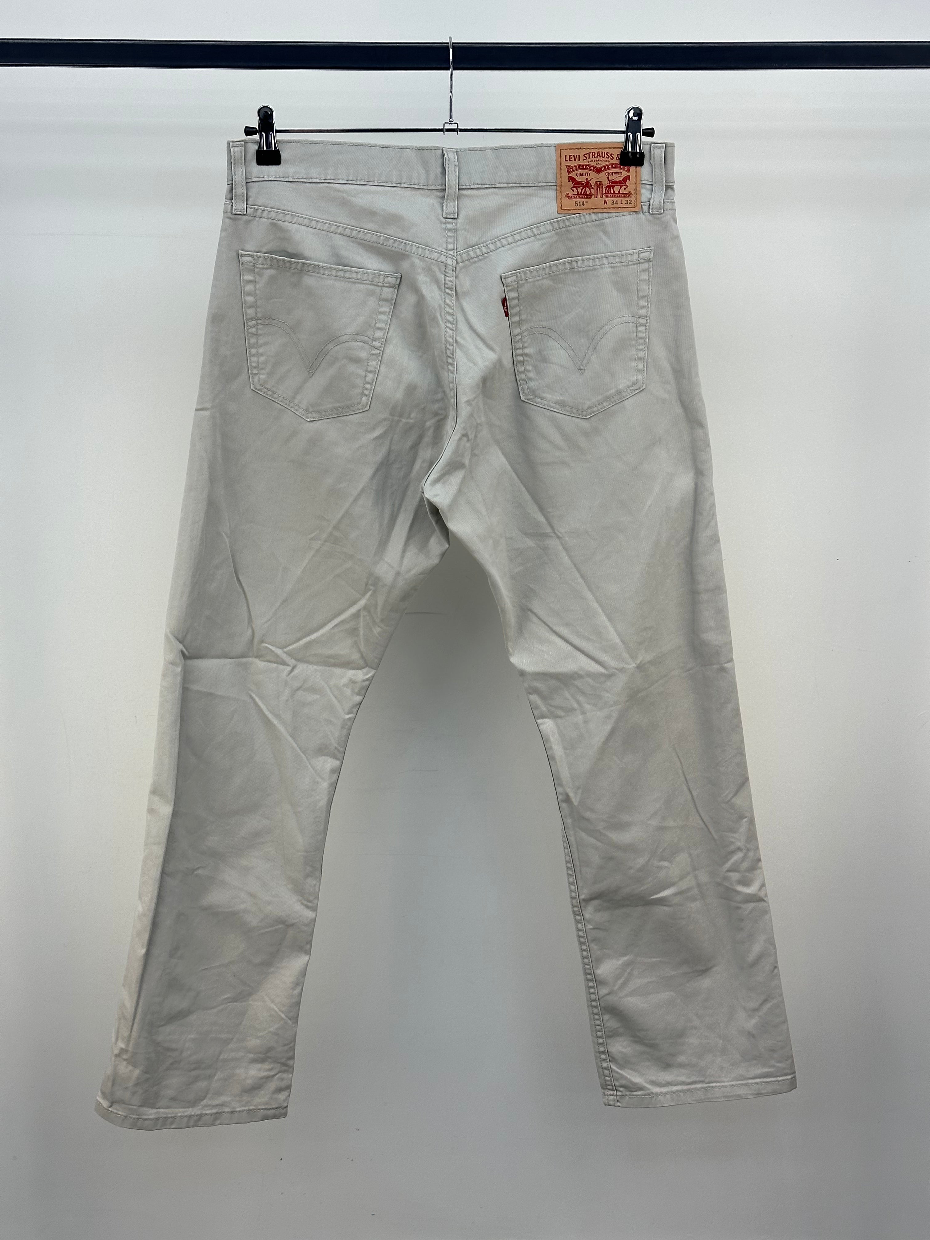 LEVI'S 514 REGULAR TAGLIA: 48 ITA = W34 L32