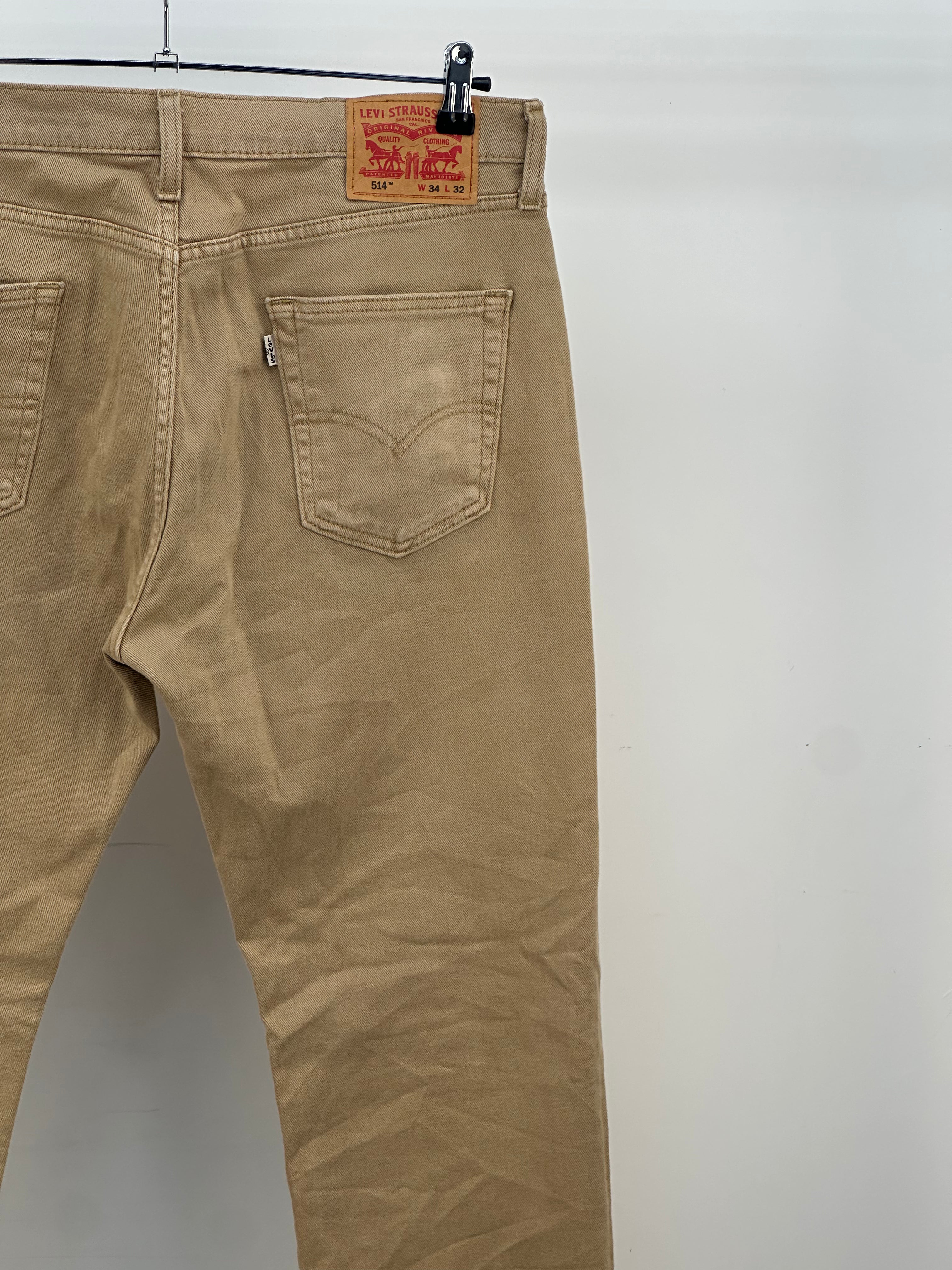 LEVI'S 514 REGULAR TAGLIA: 48 ITA = W34 L32