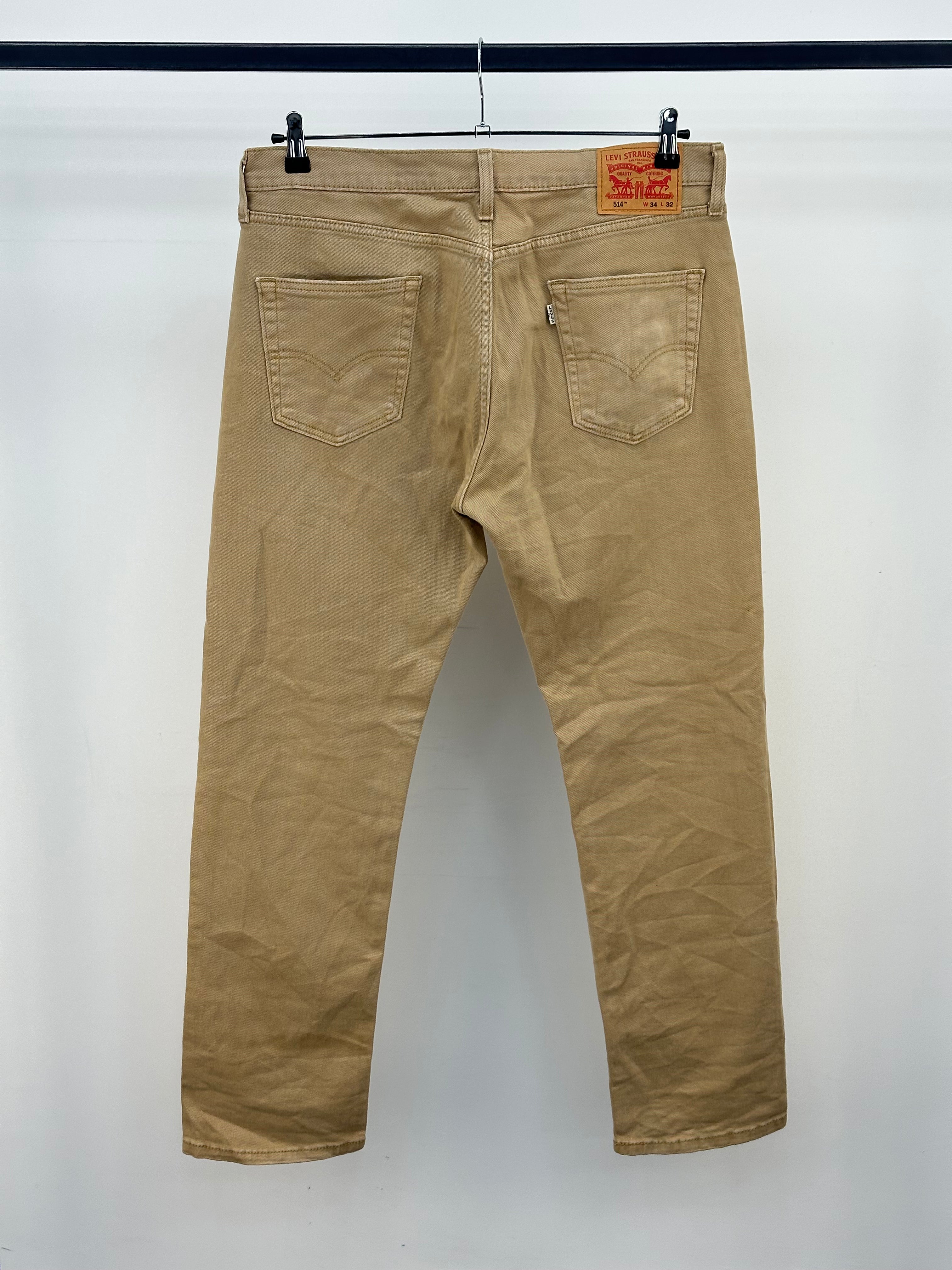 LEVI'S 514 REGULAR TAGLIA: 48 ITA = W34 L32