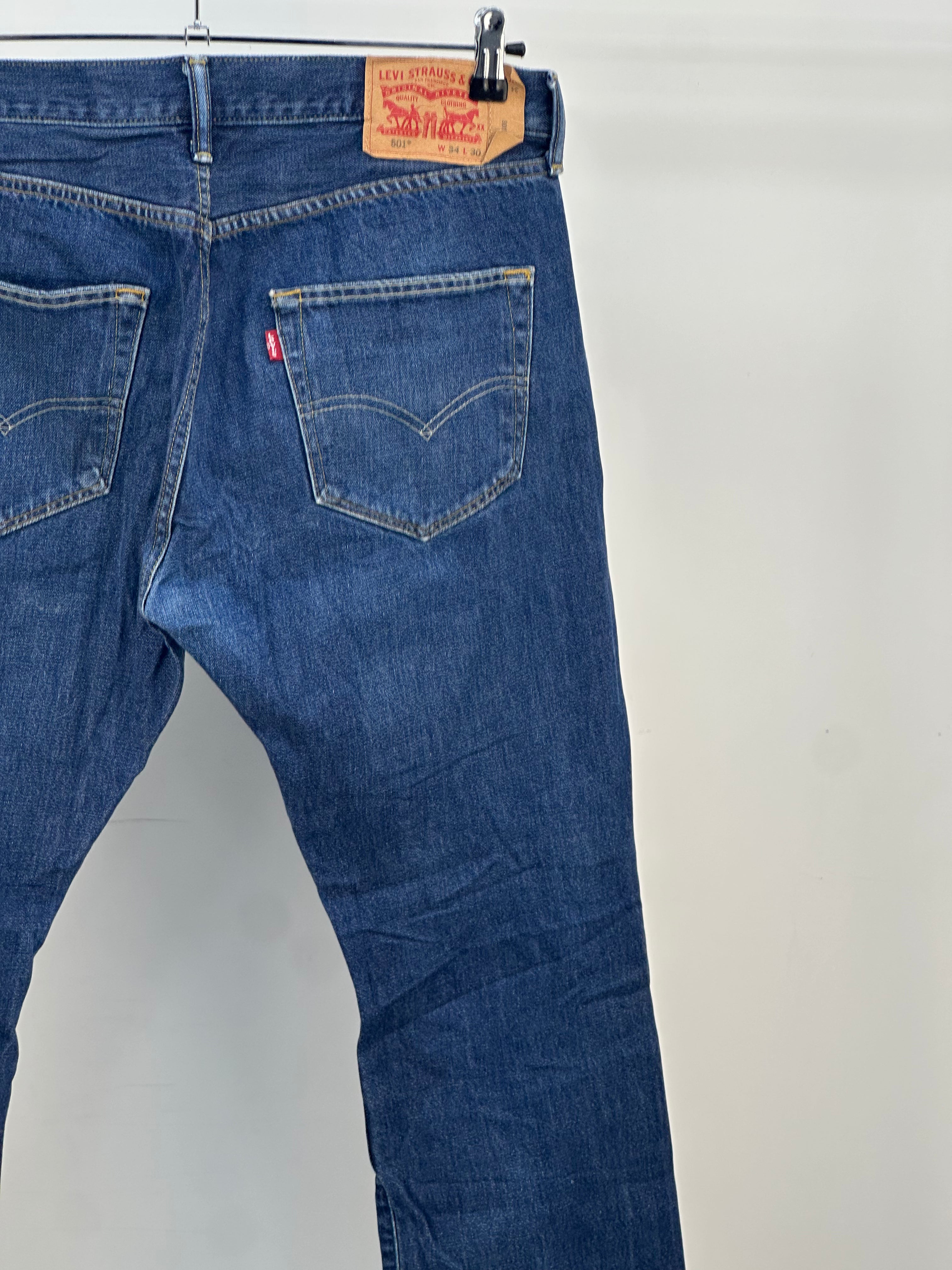 LEVI'S 501 TAGLIA: 48 ITA = W34 L30