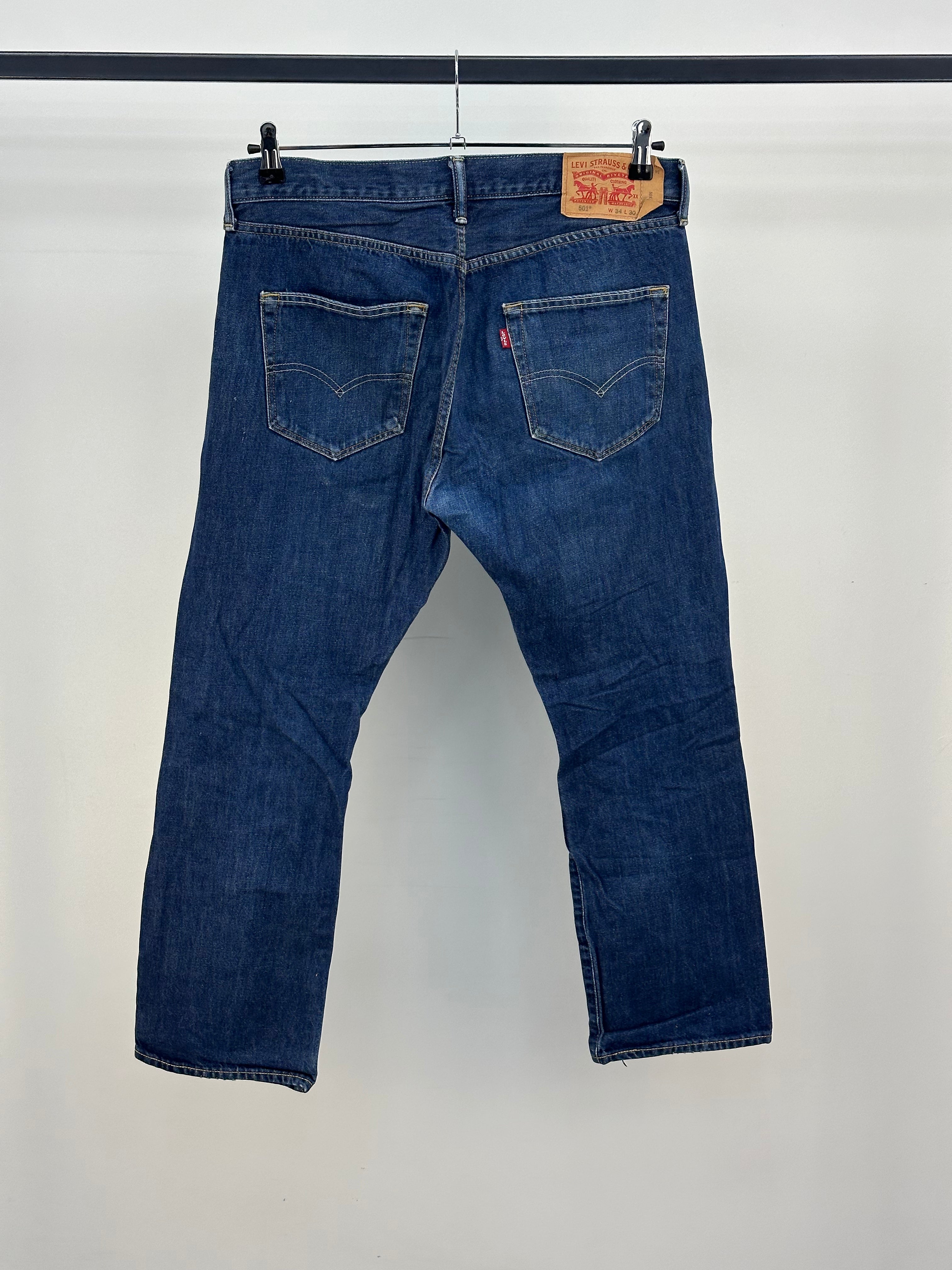 LEVI'S 501 TAGLIA: 48 ITA = W34 L30