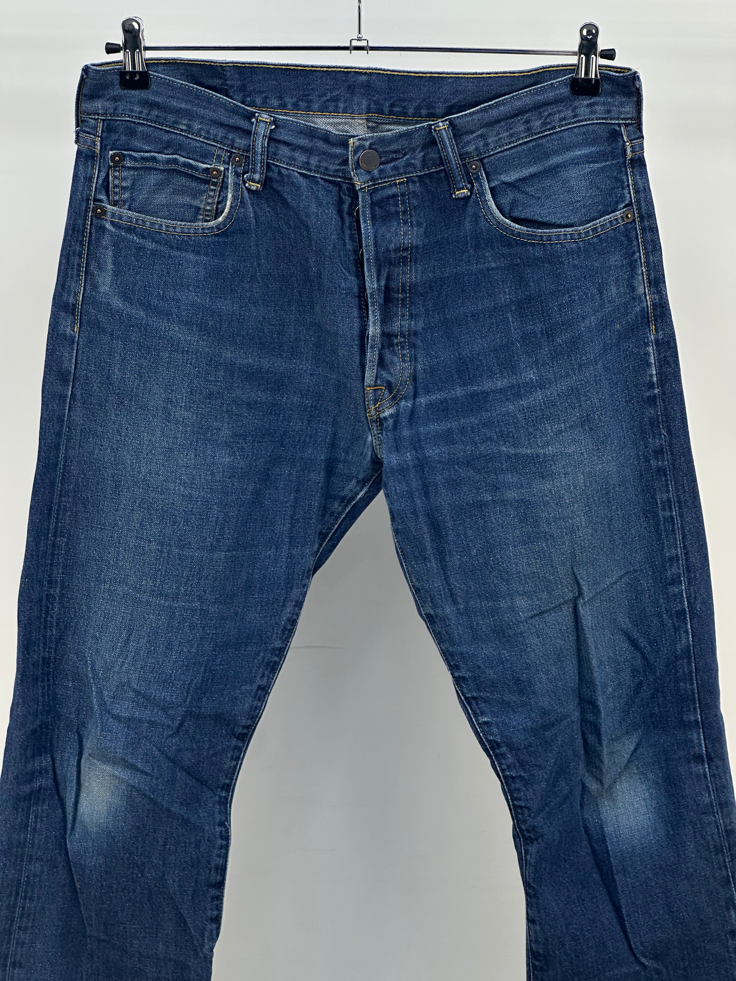 LEVI'S 501 TAGLIA: 48 ITA = W34 L30