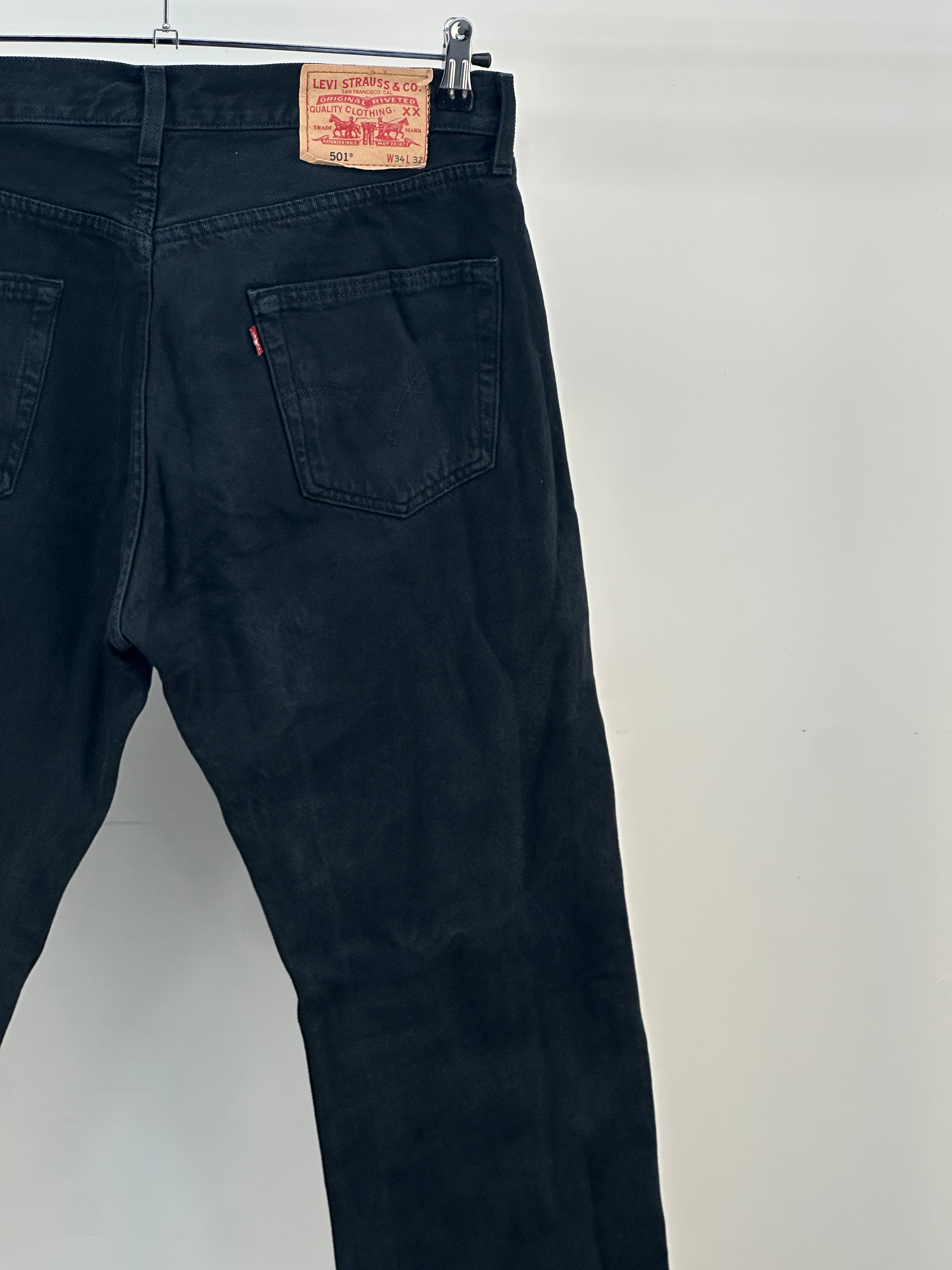 LEVI'S 501 TAGLIA: 48 ITA = W34 L32