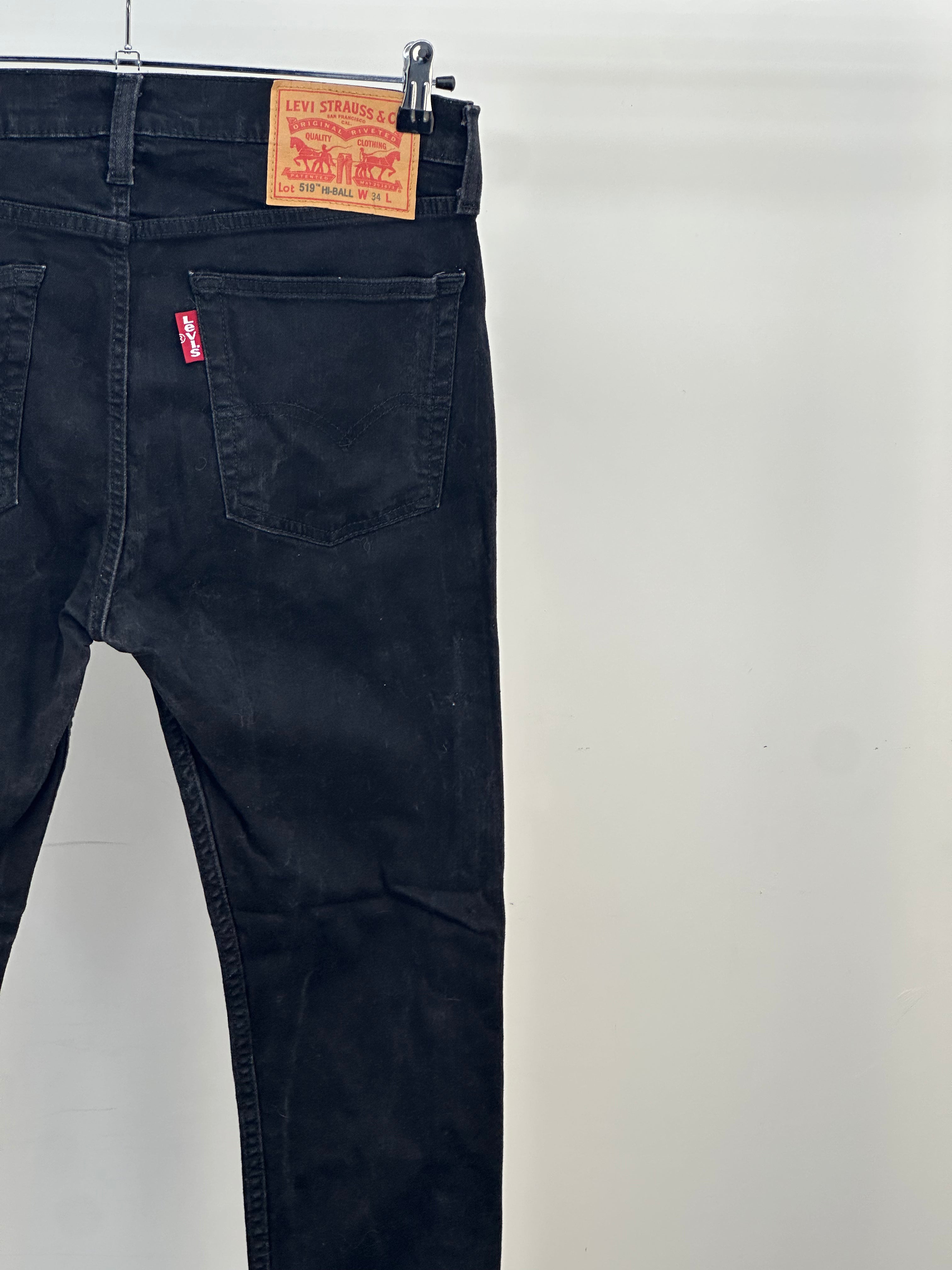 LEVI'S 519 HI-BALL TAGLIA: 48 ITA = W34