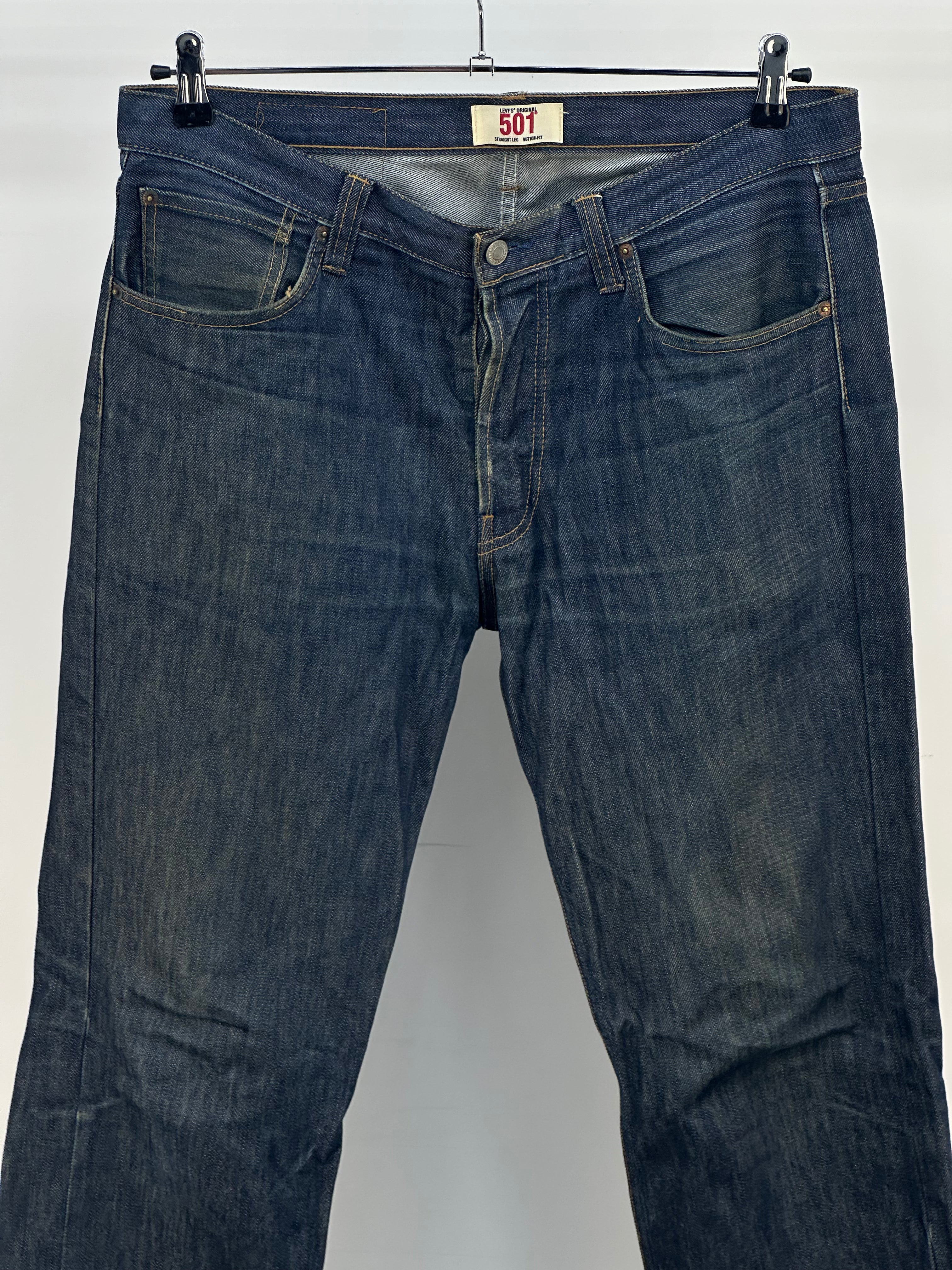 LEVI'S 501 TAGLIA: 48 ITA = W34 L34