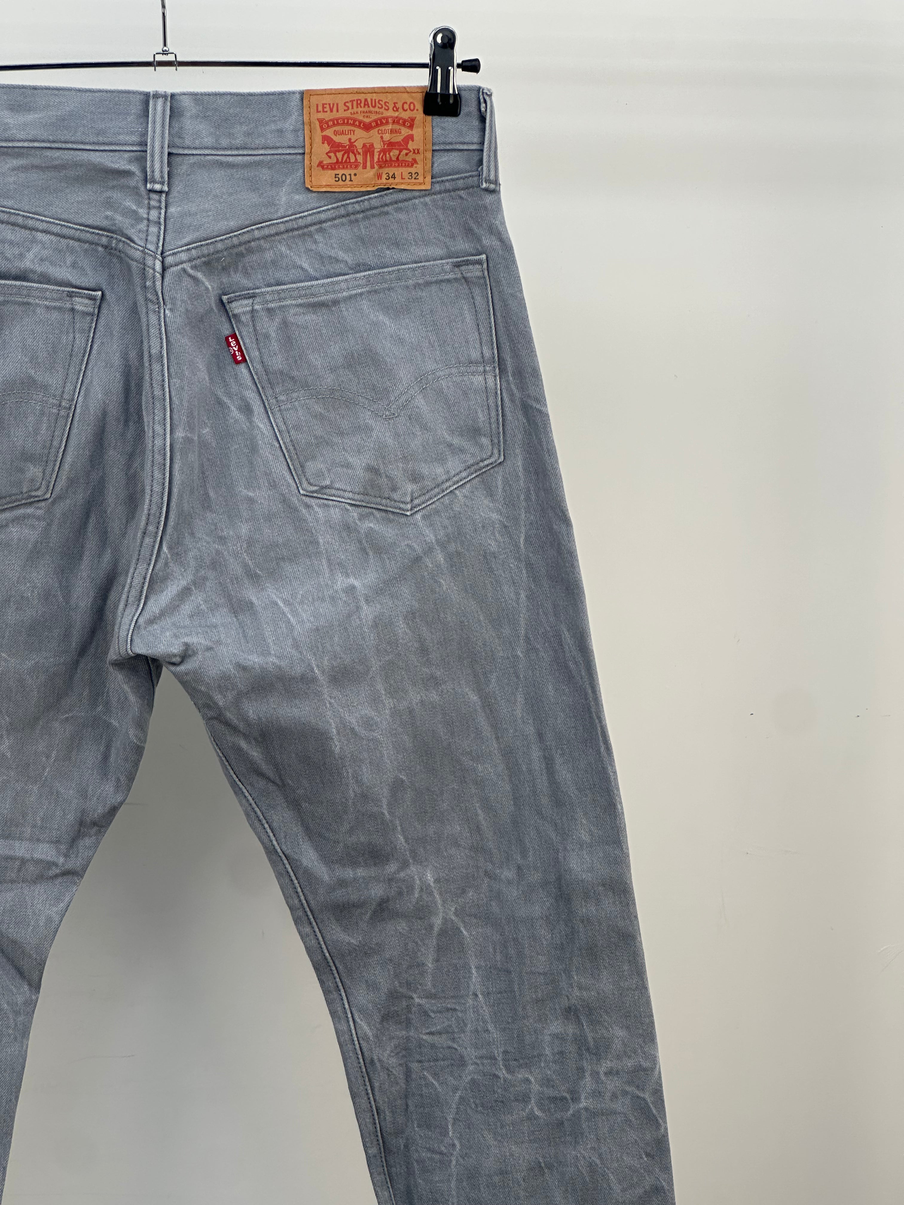 LEVI'S 501 TAGLIA: 48 ITA = W34 L32