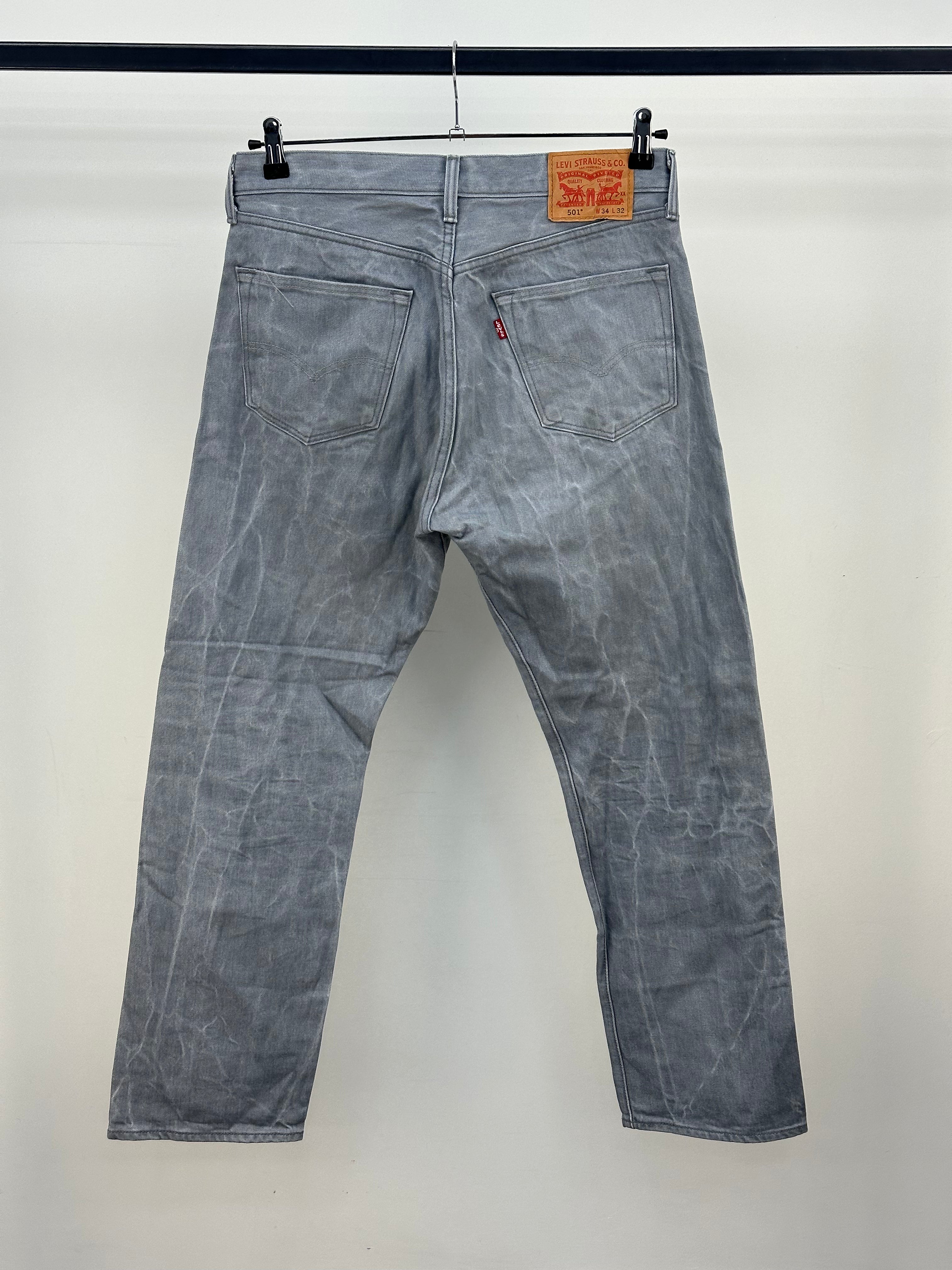 LEVI'S 501 TAGLIA: 48 ITA = W34 L32