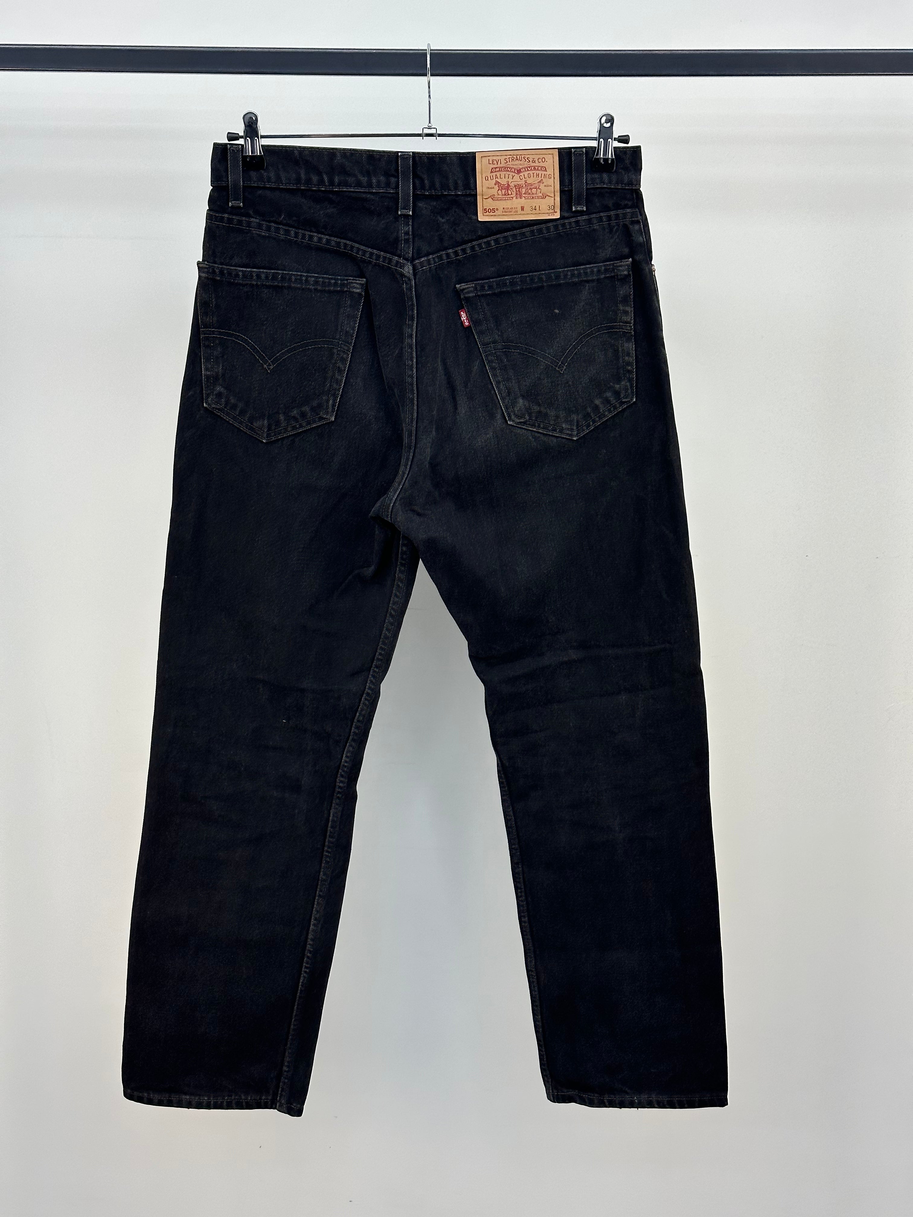 LEVI'S 505 TAGLIA: 48 ITA = W34 L30