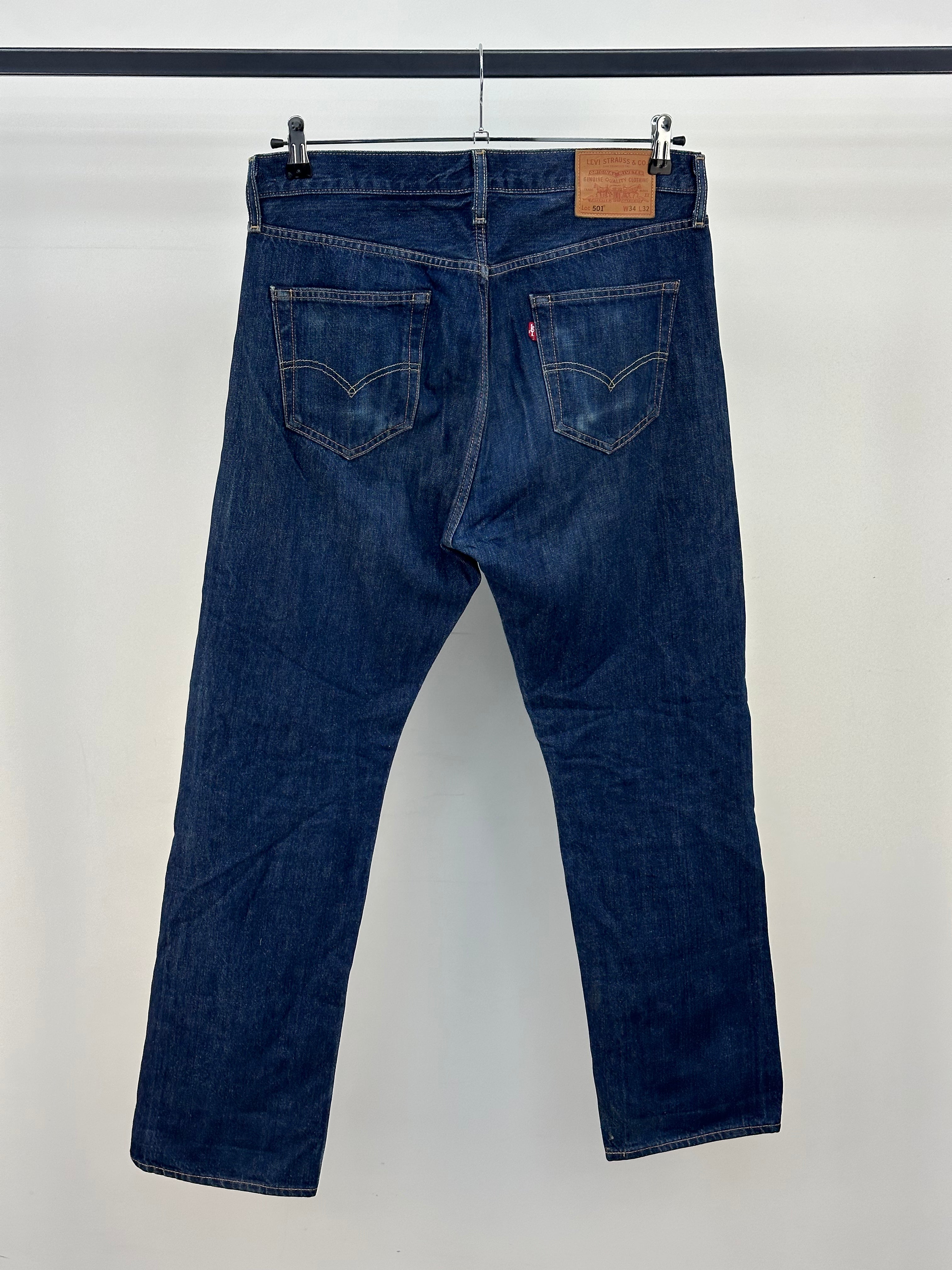 LEVI'S 501 TAGLIA: 48 ITA = W34 L32